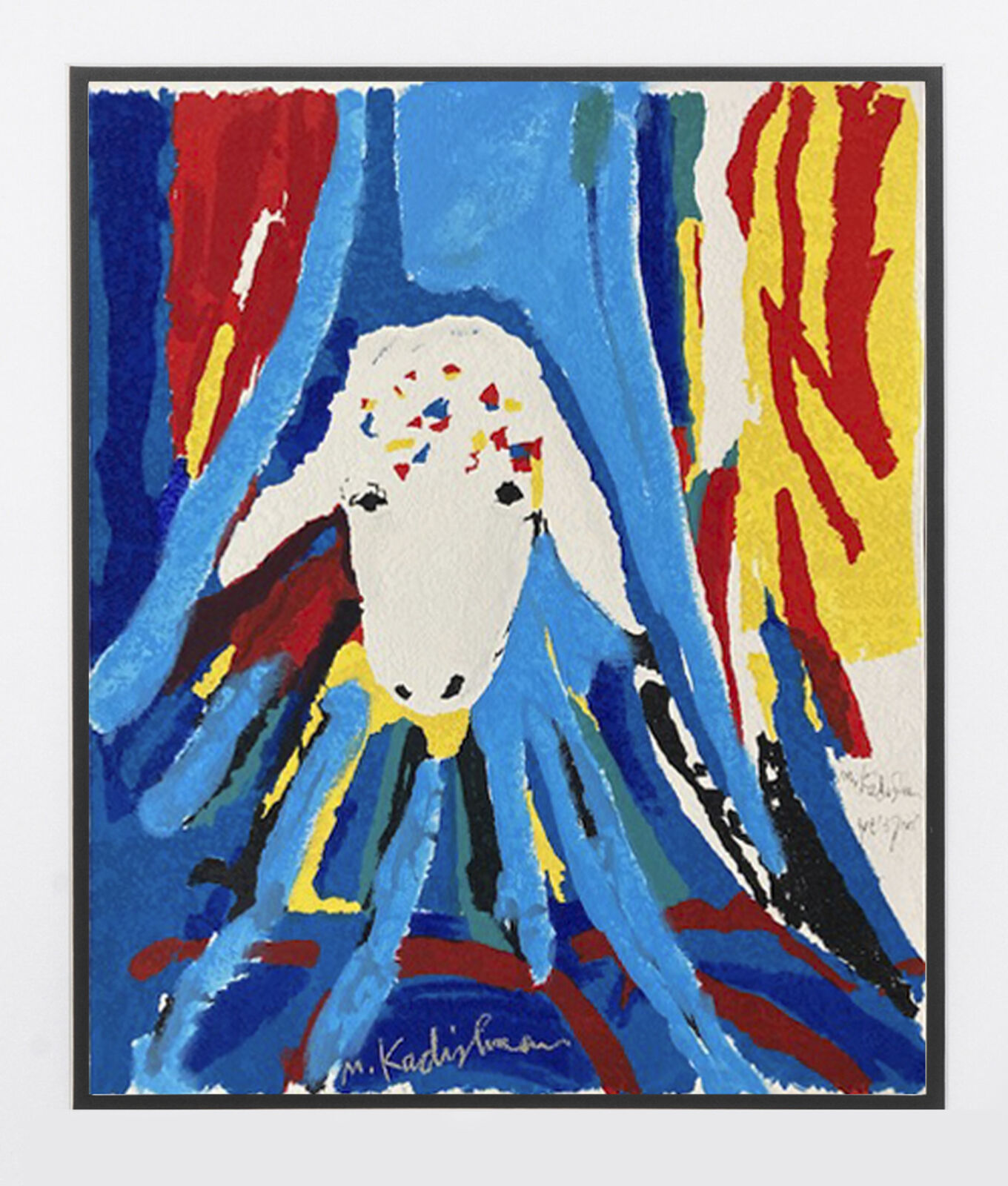 Untitled by Menashe Kadishman, circa 1998