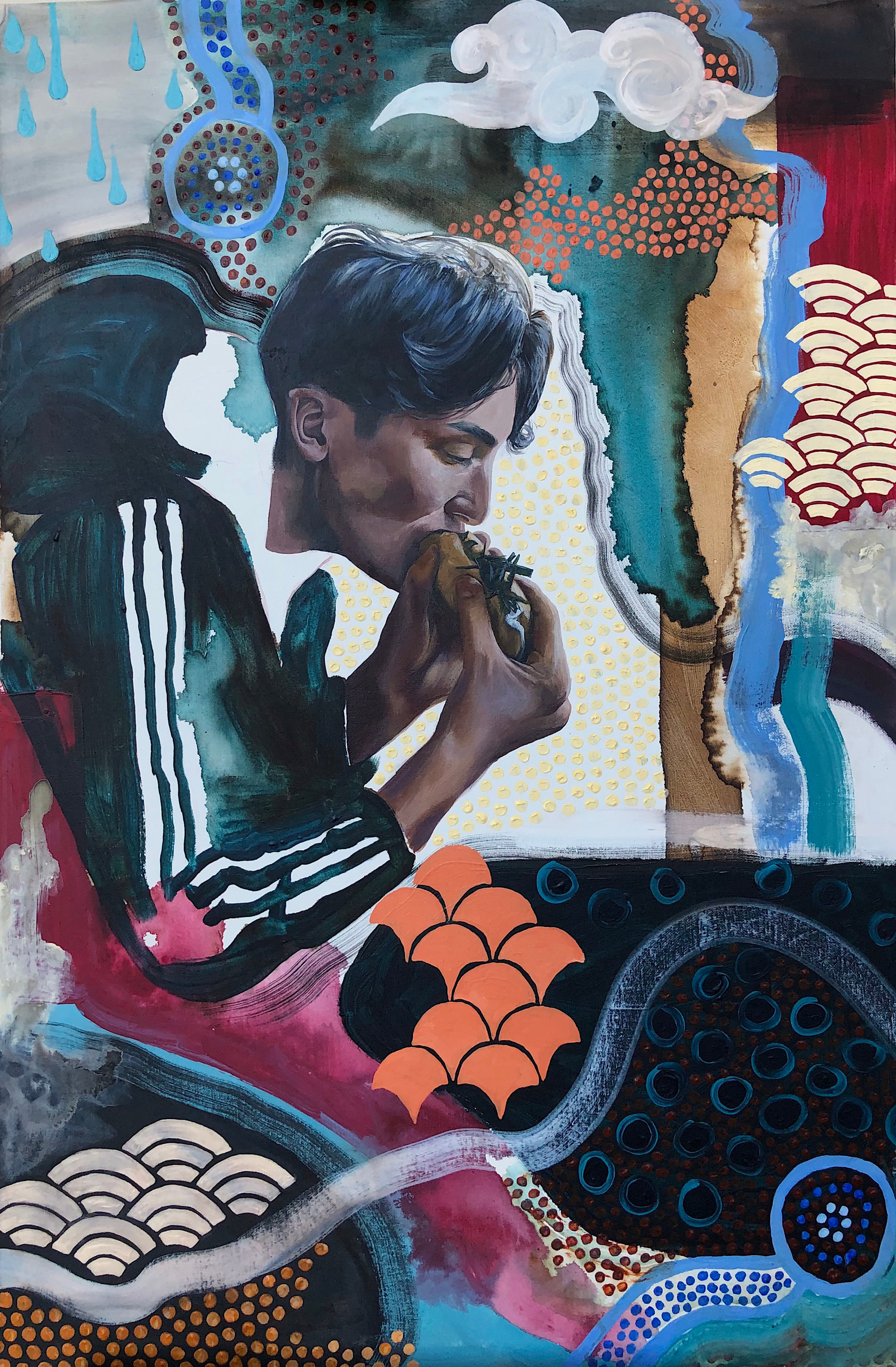 Japadog II (Hybrid Landscapes series) by Mia Takemoto, 2021