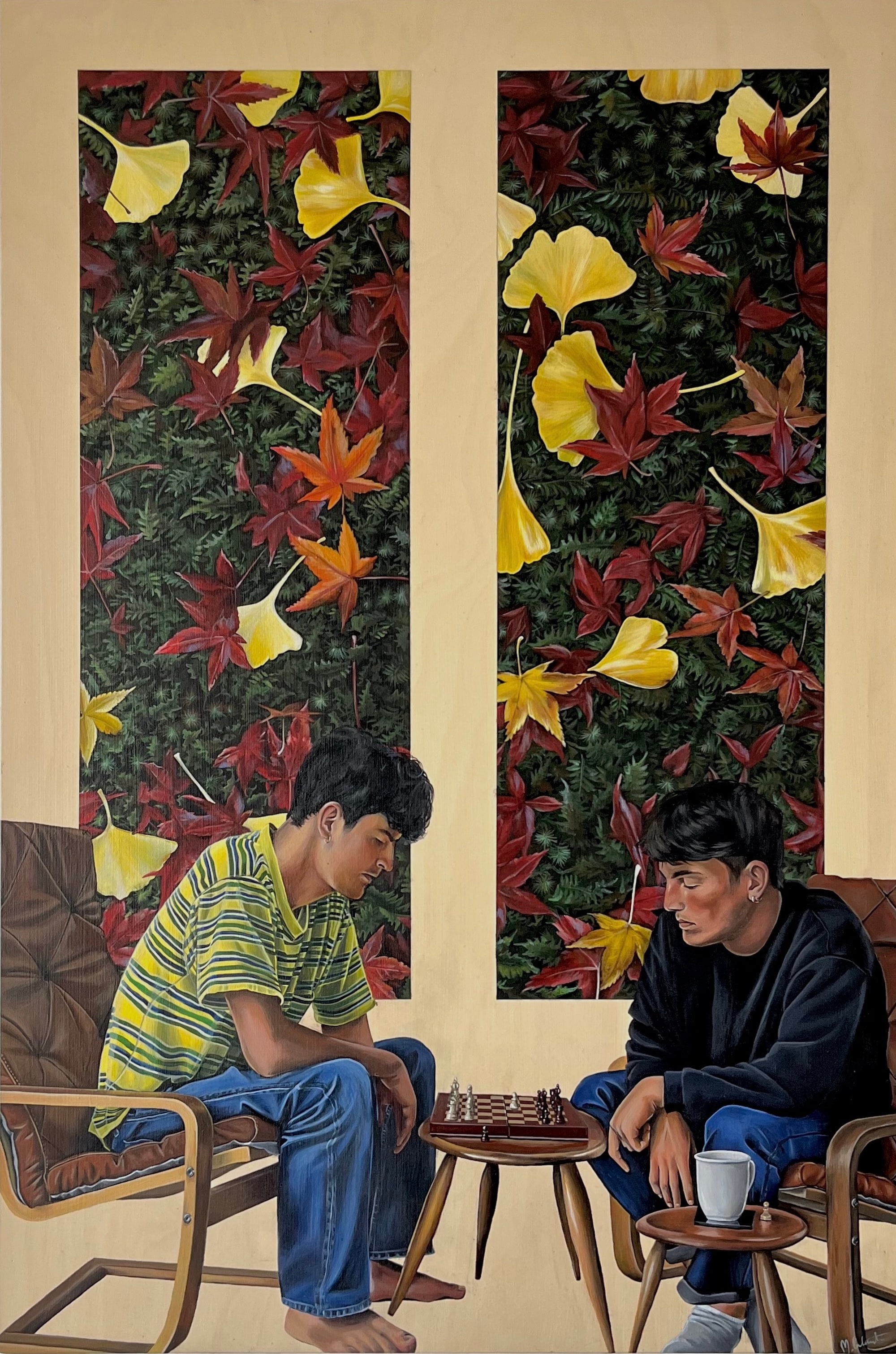 Gingko and Maple by Mia Takemoto, 2025