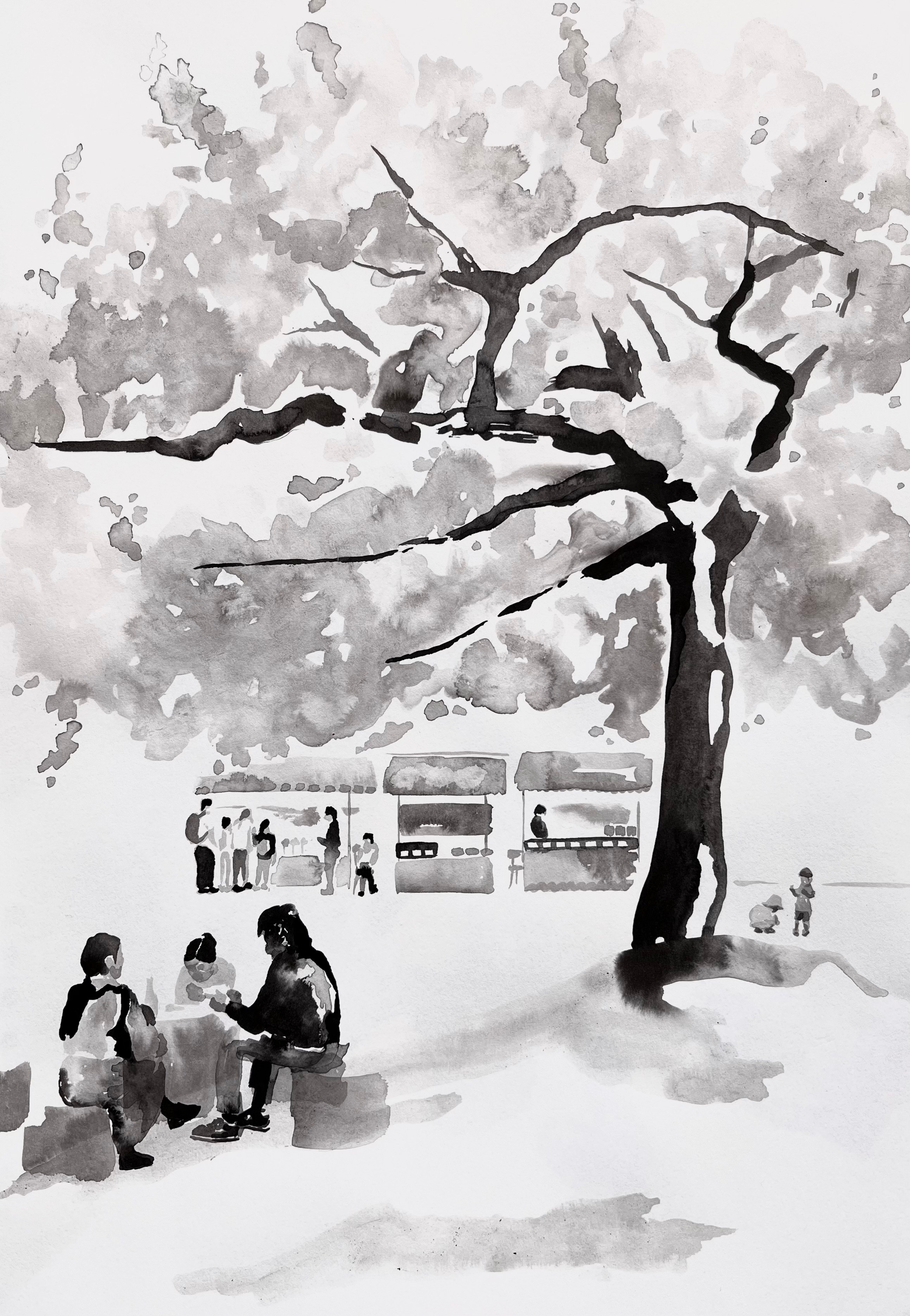 Hanami II by Mia Takemoto, 2024