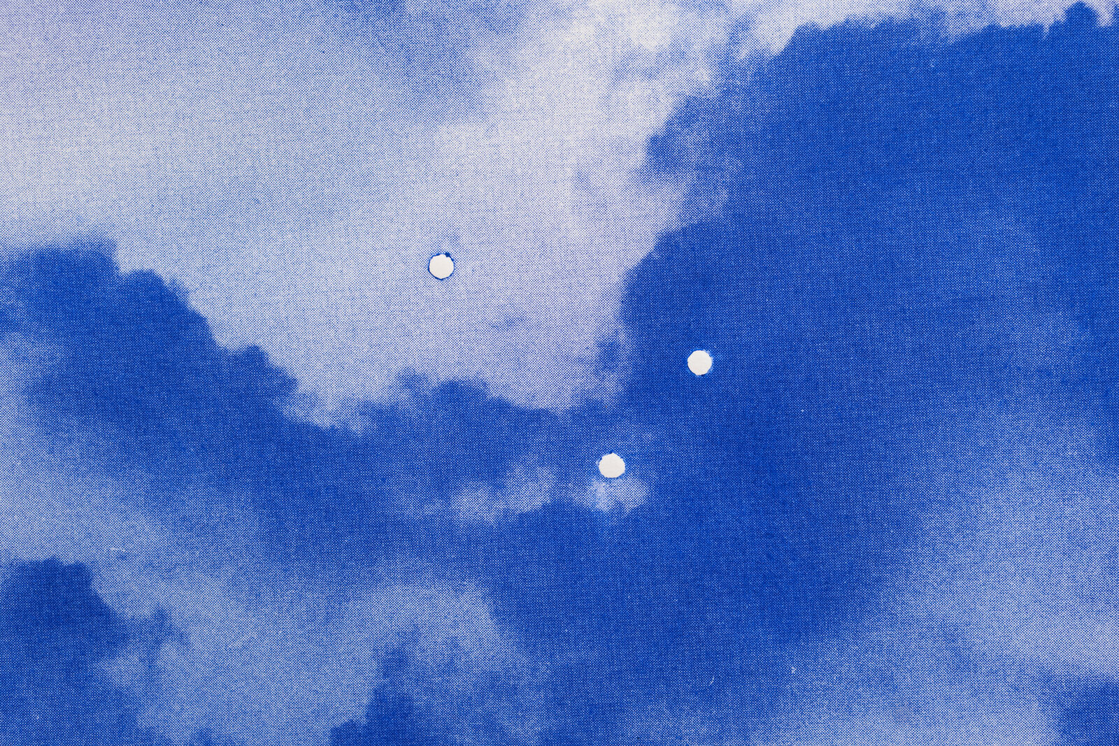 Artwork by Micha Ullman, Colour Red, Made of Photoetching on Paper 