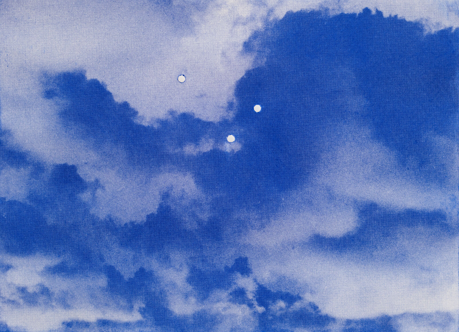 Artwork by Micha Ullman, Colour Red, Made of Photoetching on Paper 