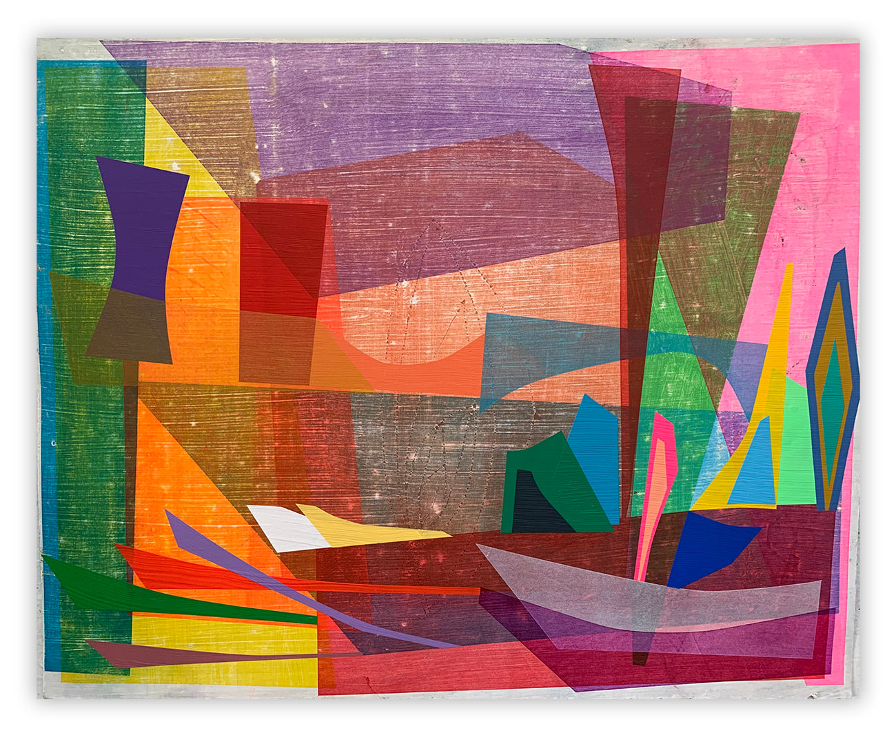 Chroma Riff (Mariner I) by Michael Barringer, 2024