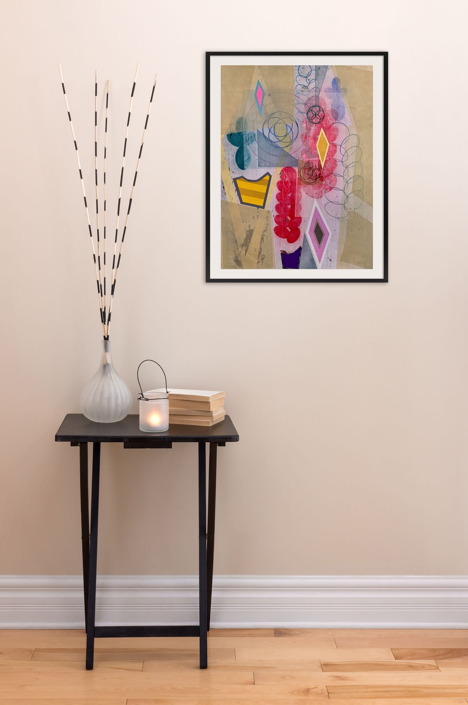 Artwork by Michael Barringer, Iterations (Jewels), Made of Mixed media on paper 