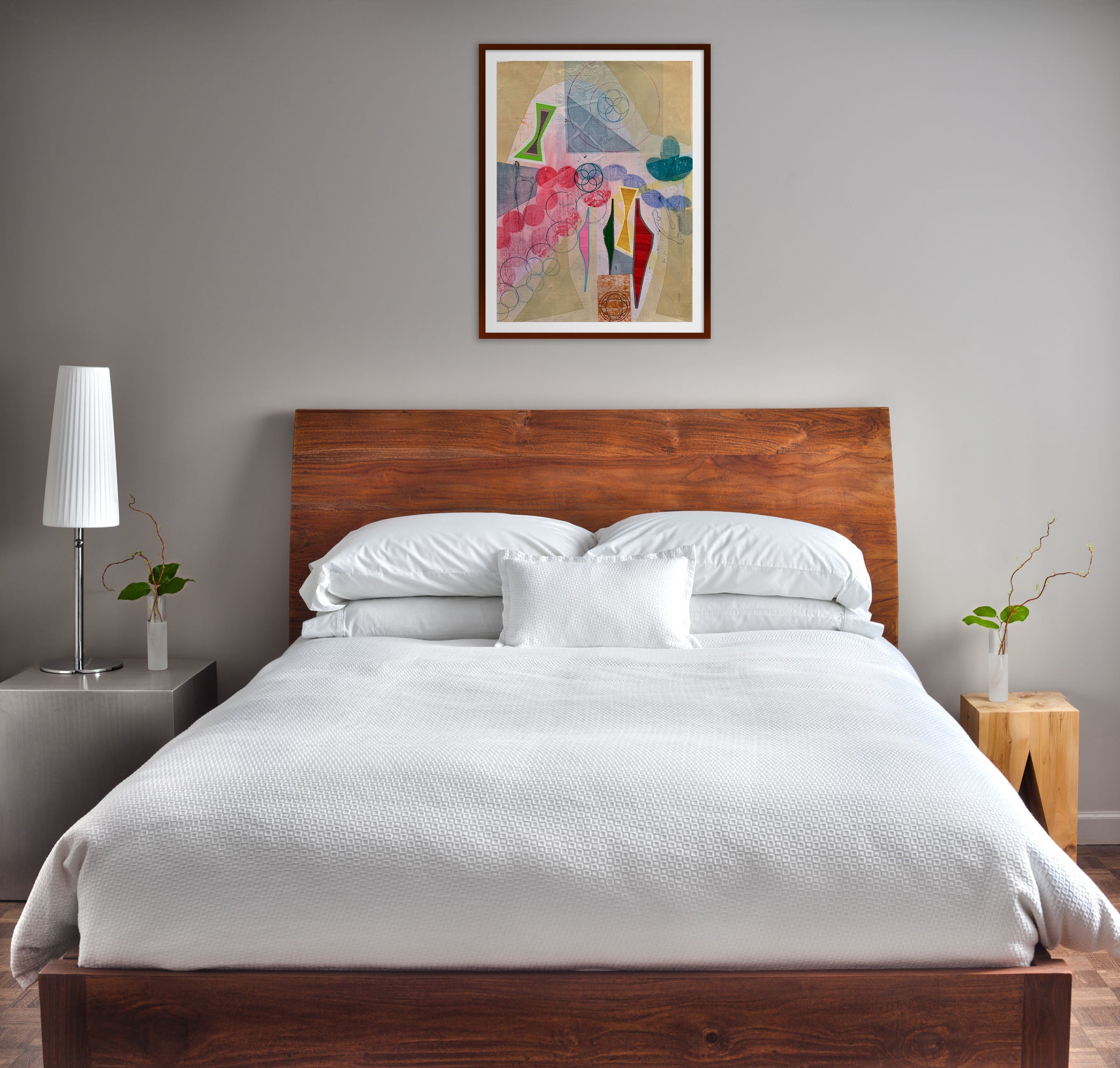 Artwork by Michael Barringer, Iterations (Procession), Made of Mixed media on paper 