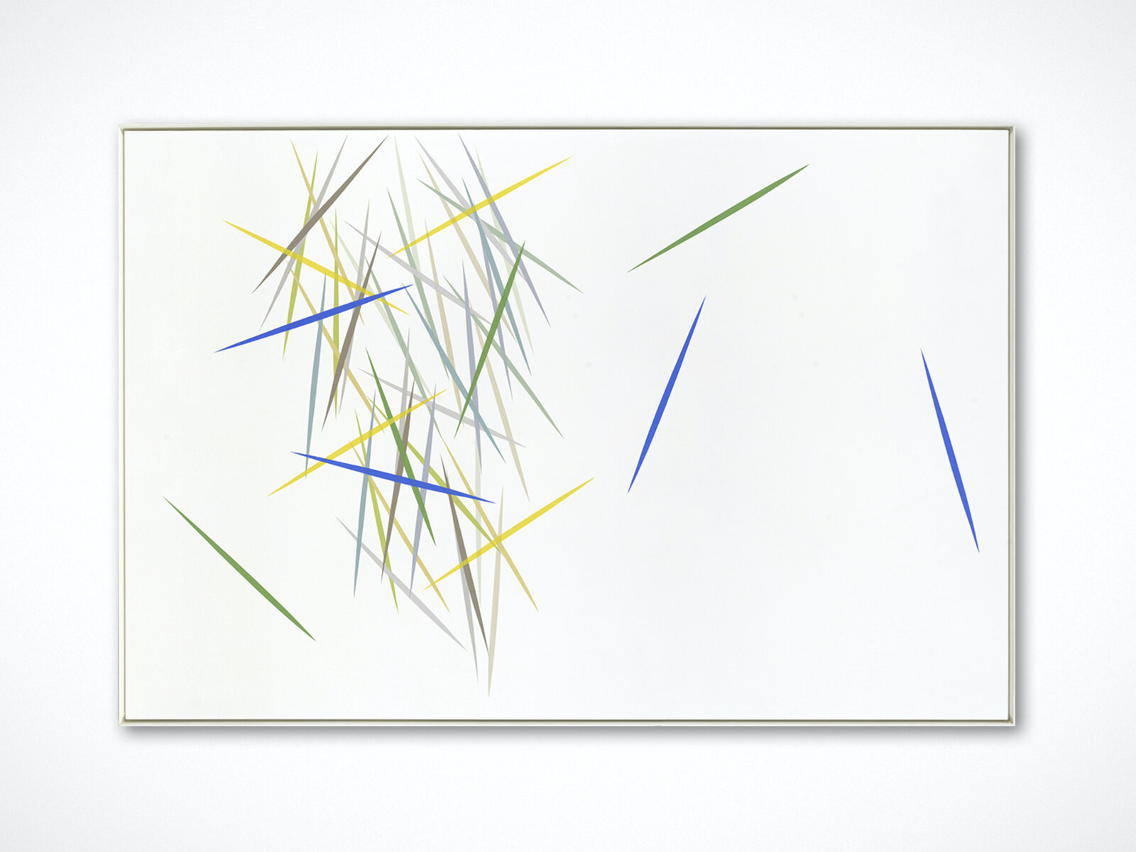 Blue Streak by Michael Batty, 2015