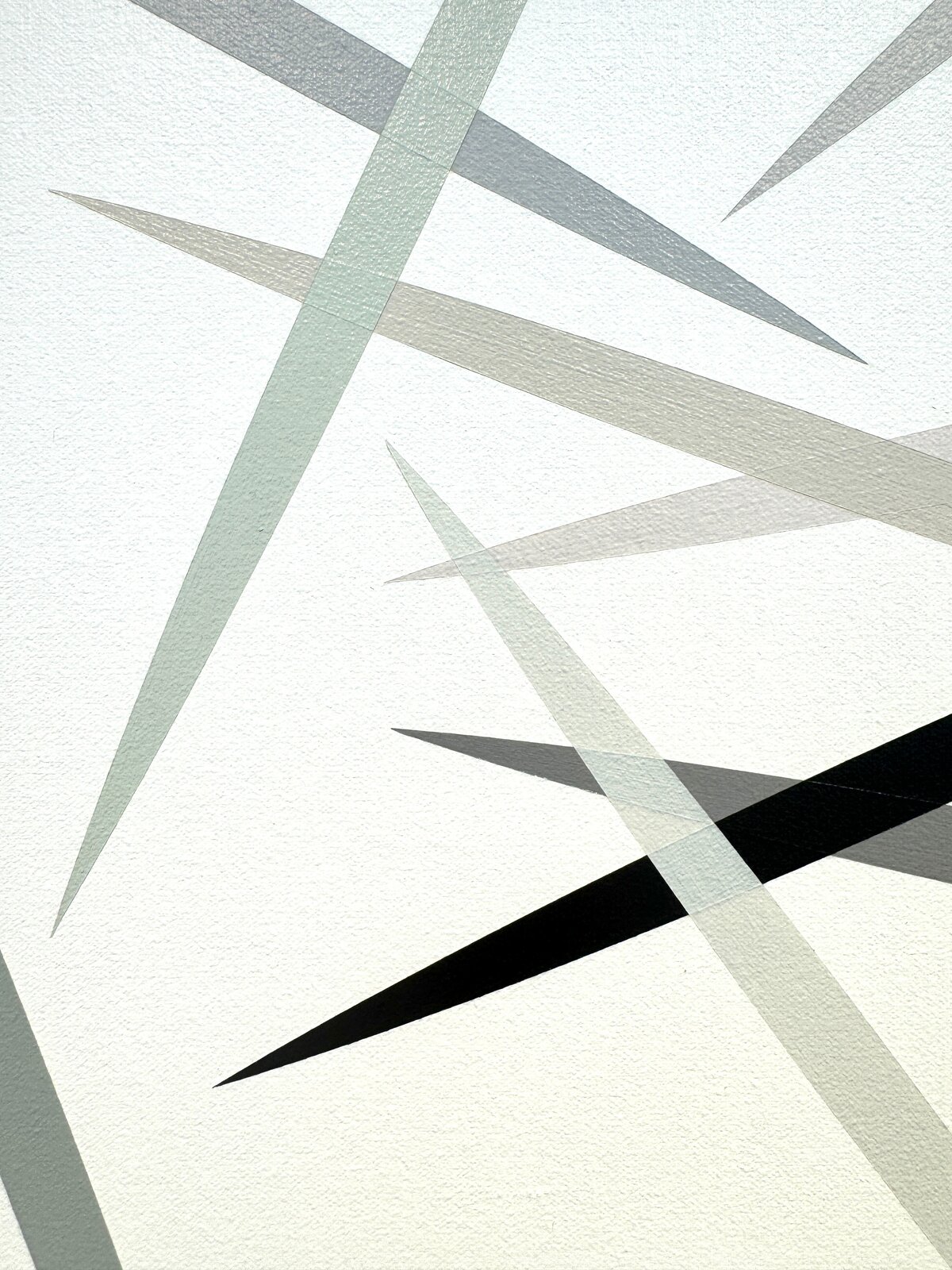 Artwork by Michael Batty, Descend 2, Made of Acrylic on canvas 