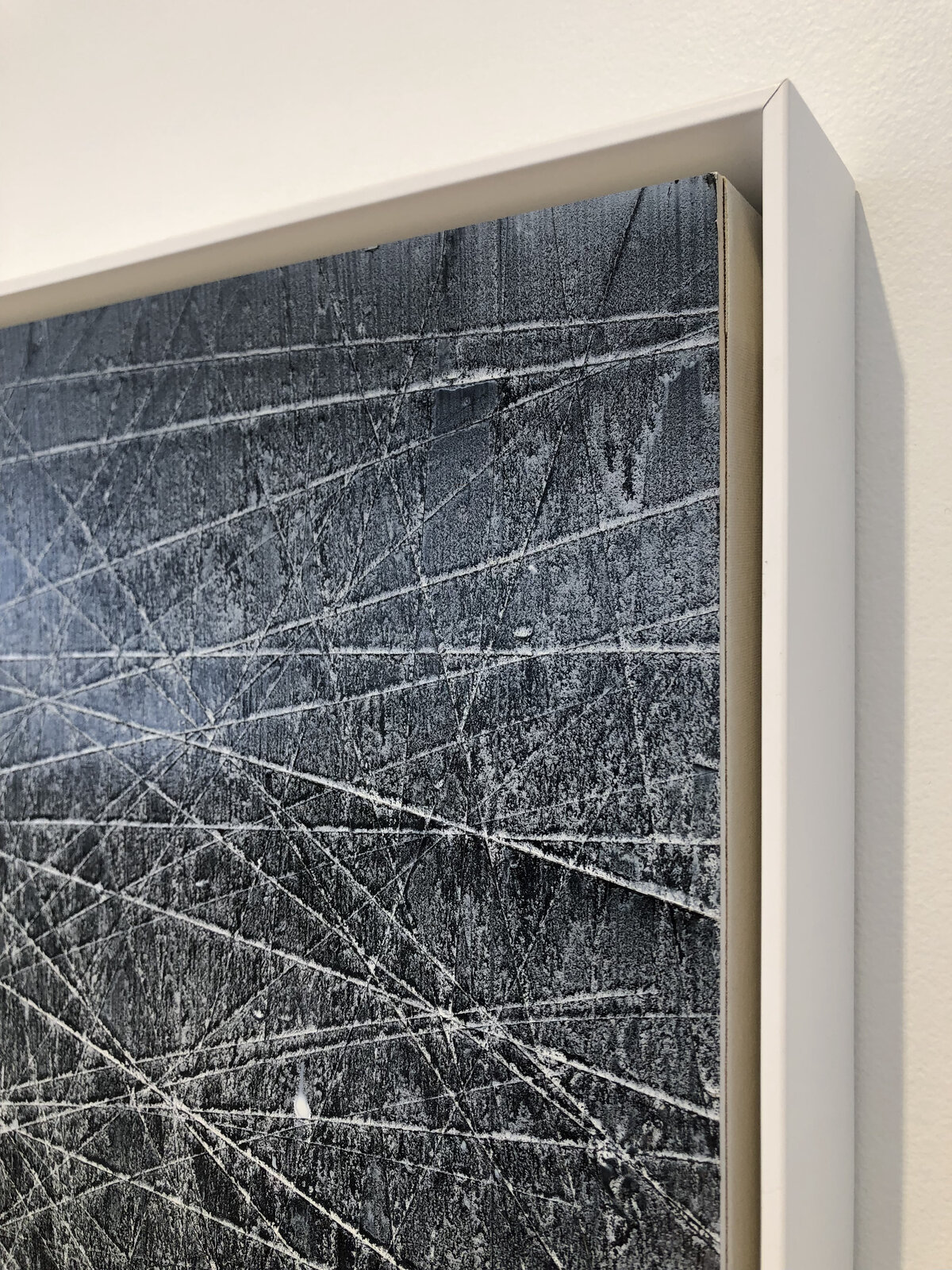 Artwork by Michael Batty, Fracture IX, Made of Acrylic on Panel 