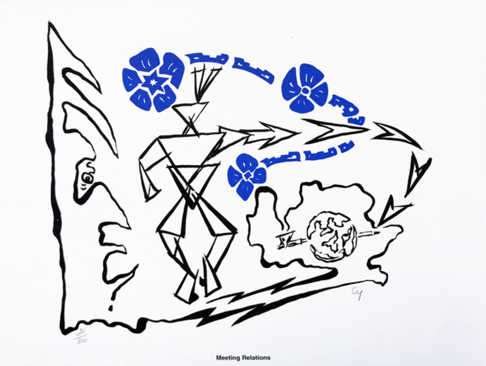 MEETING RELATIONS by Michael Cywink, circa 2000