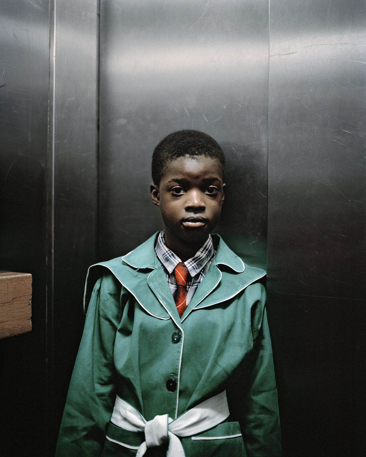 Artwork by Mikhael Subotzky, Lift Portrait 8, Ponte City, Johannesburg, Made of Inkjet print 