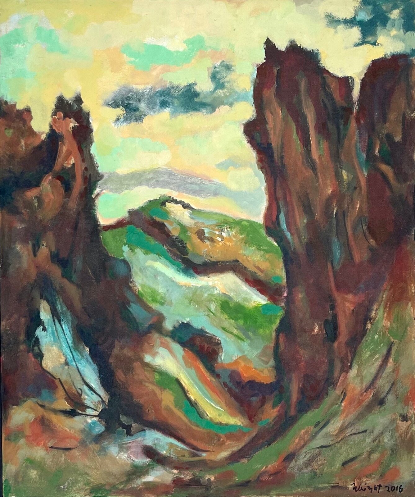 Diablo Canyon I by Michael Wright, 2016