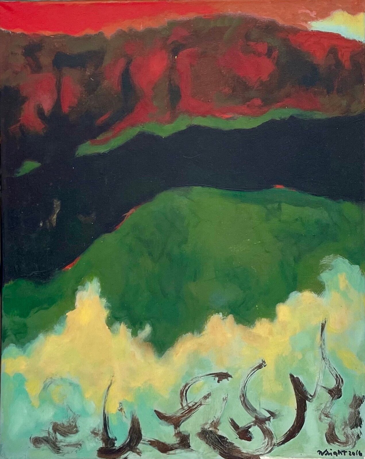 Diablo Canyon III by Michael Wright, 2016