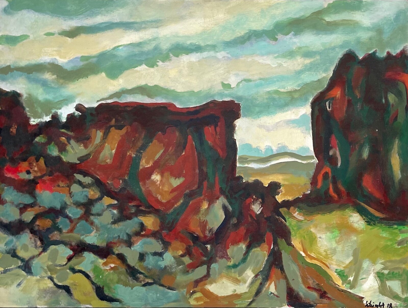 Diablo Canyon VIII by Michael Wright, 2018