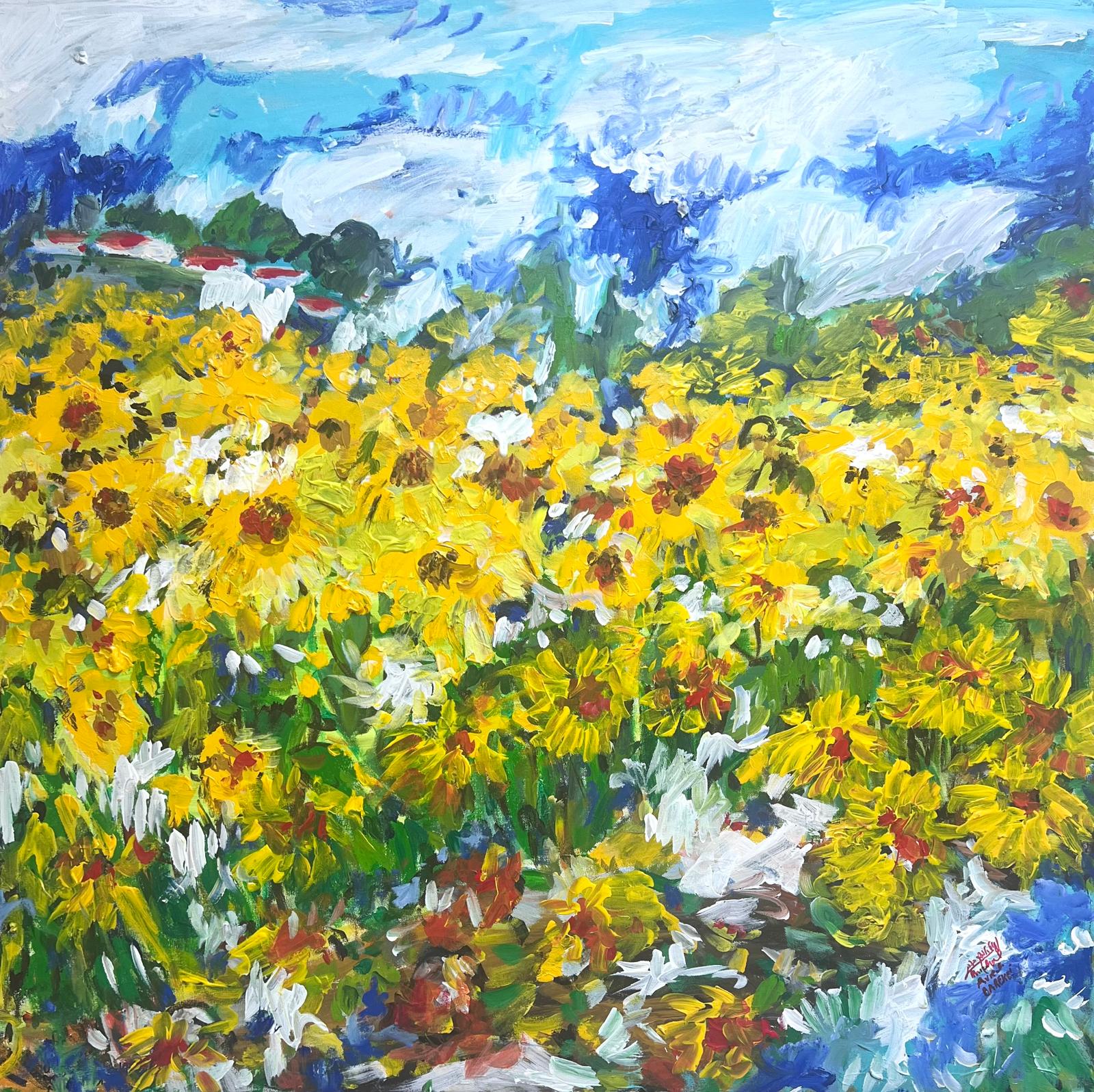 Sunflowers by Michal Avrech, null