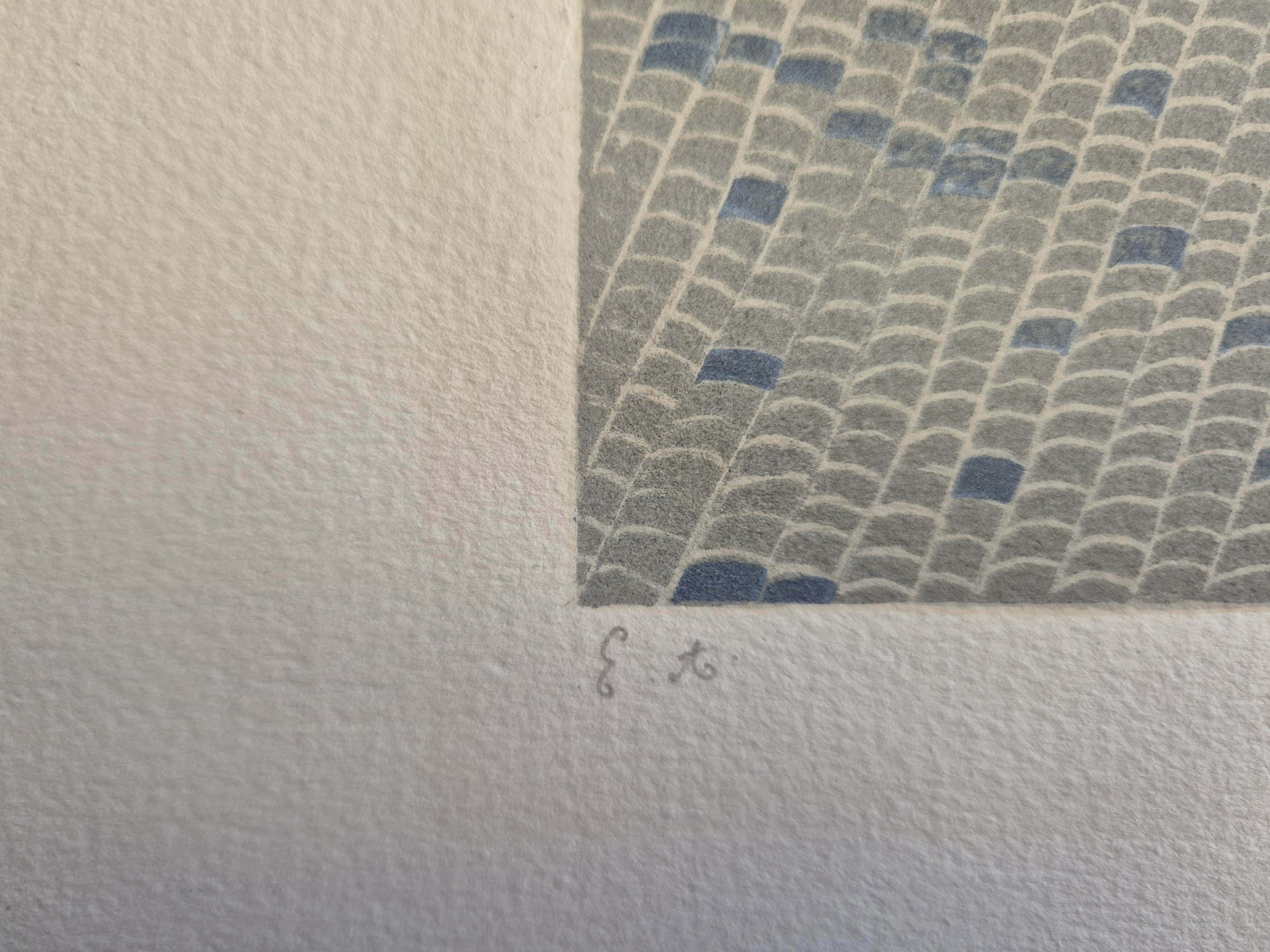 A painting of a city street scene with a horse drawn carriage.