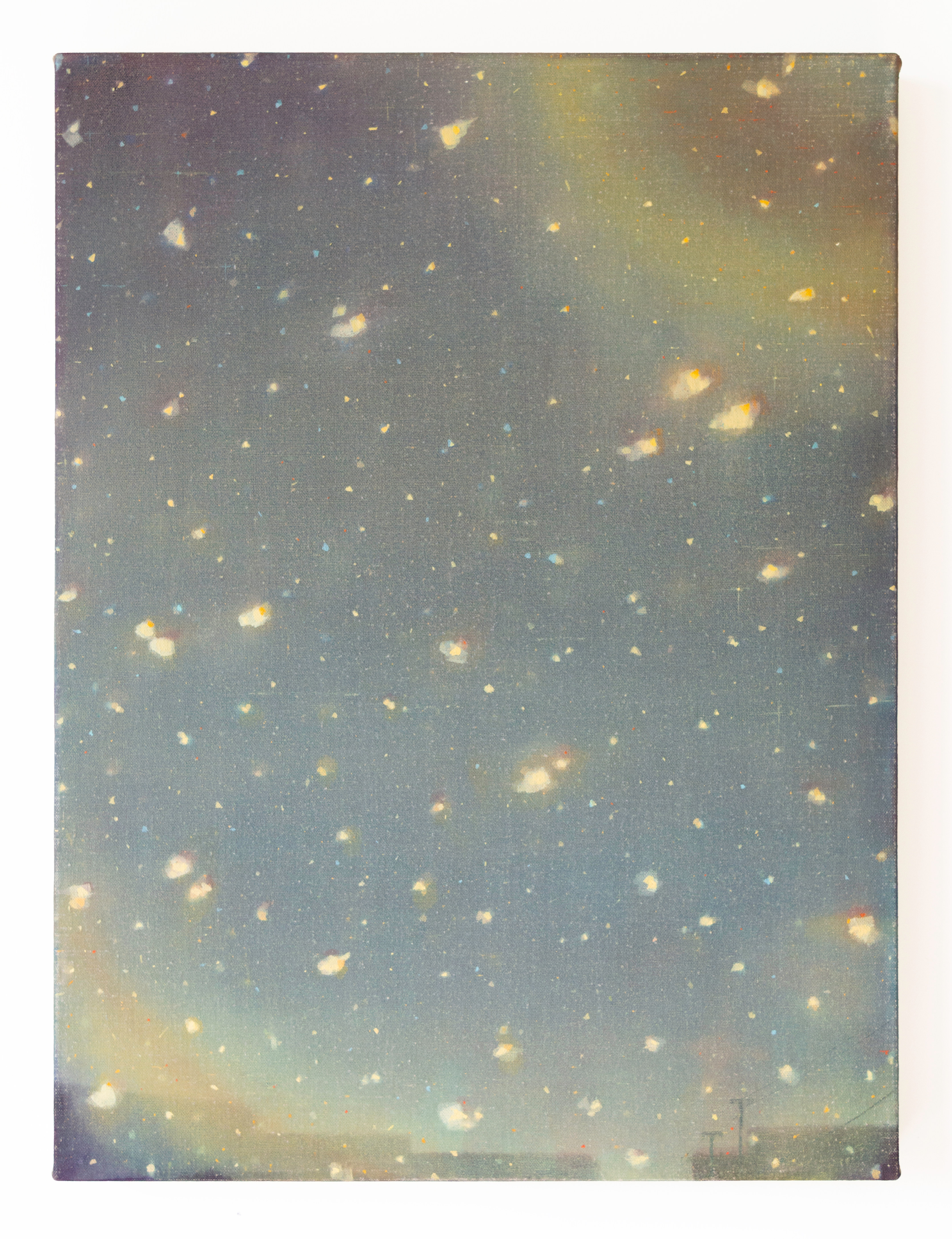 Artwork by Michelle Paterok, Under the Streetlight, Made of Oil on canvas 