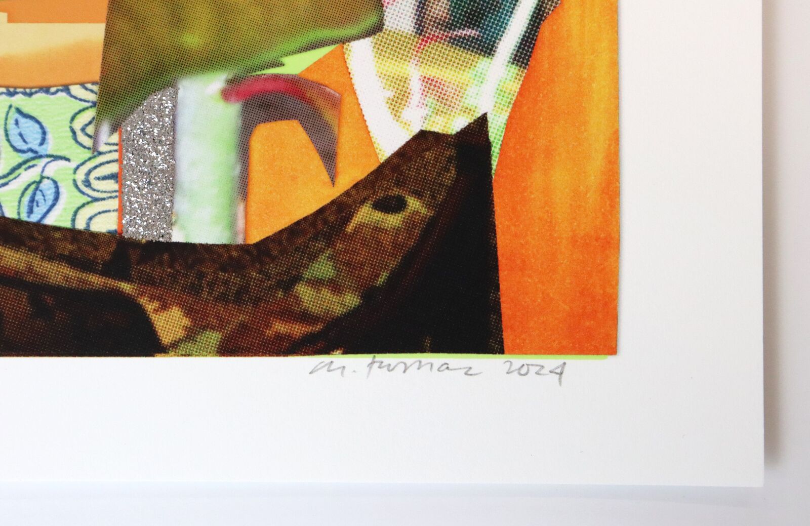 Artwork by Mickalene Thomas, Maya & Interior, Made of Silkscreen 