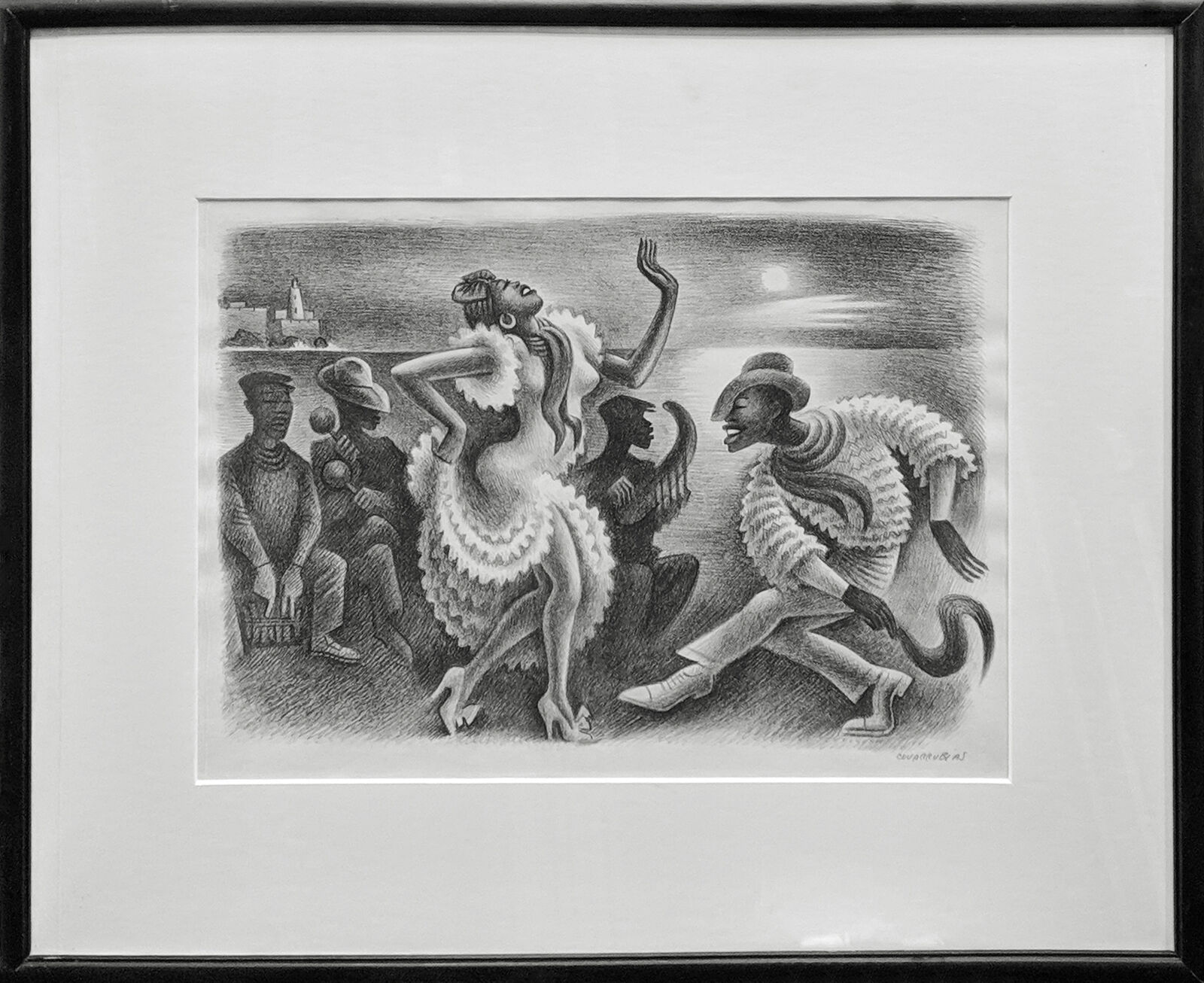 Artwork by Miguel Covarrubias, RUMBA, Made of Lithograph 