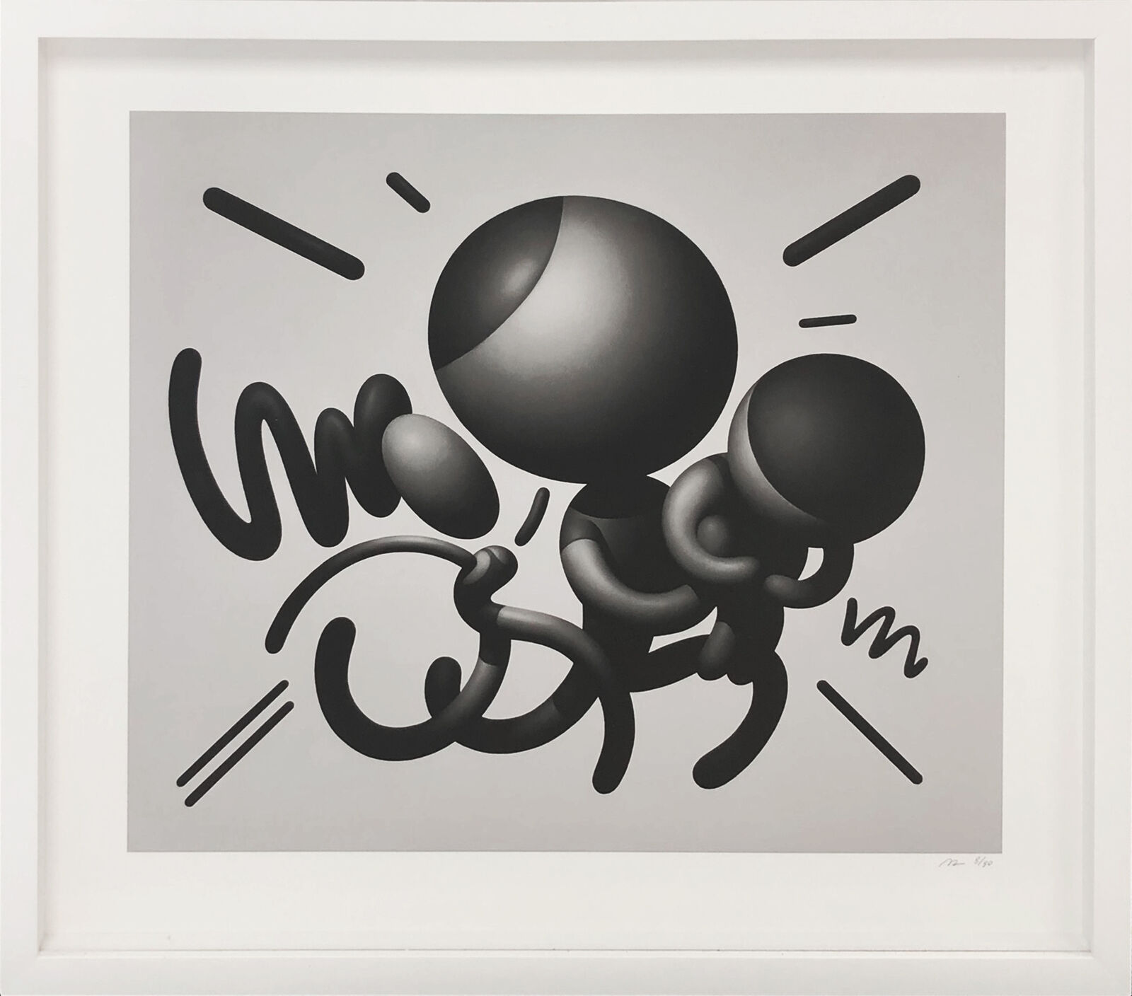 Artwork by Mike Lee, OH NO DADDY-O, Made of Screen Print 