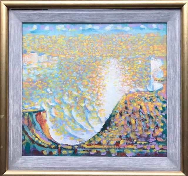 Cliff at Seaford Head by Milan Ivanič, 1970