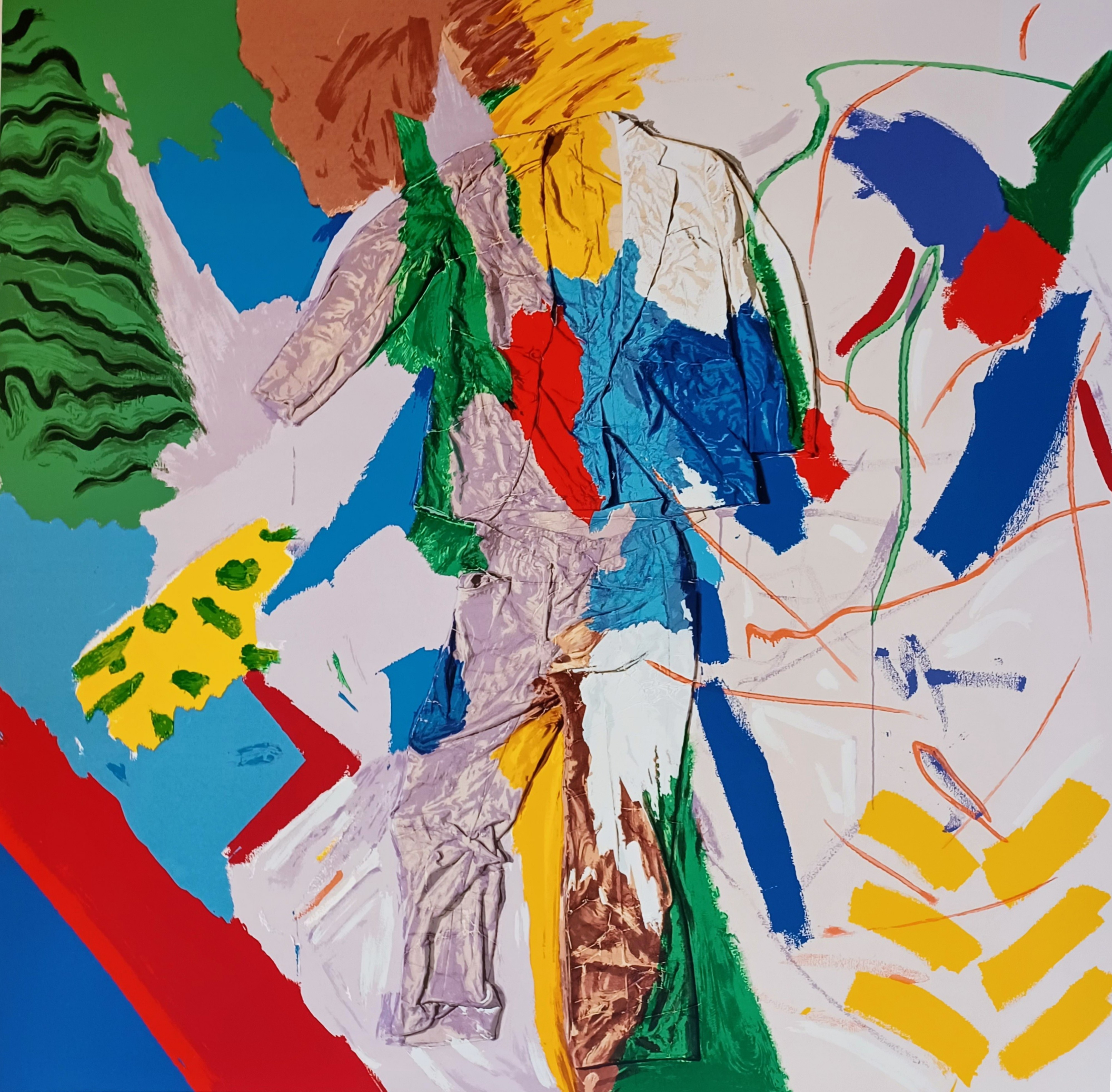 Artwork by Milan Knízák, Painted soul, Made of Screen Print, Tirage Fine Art 