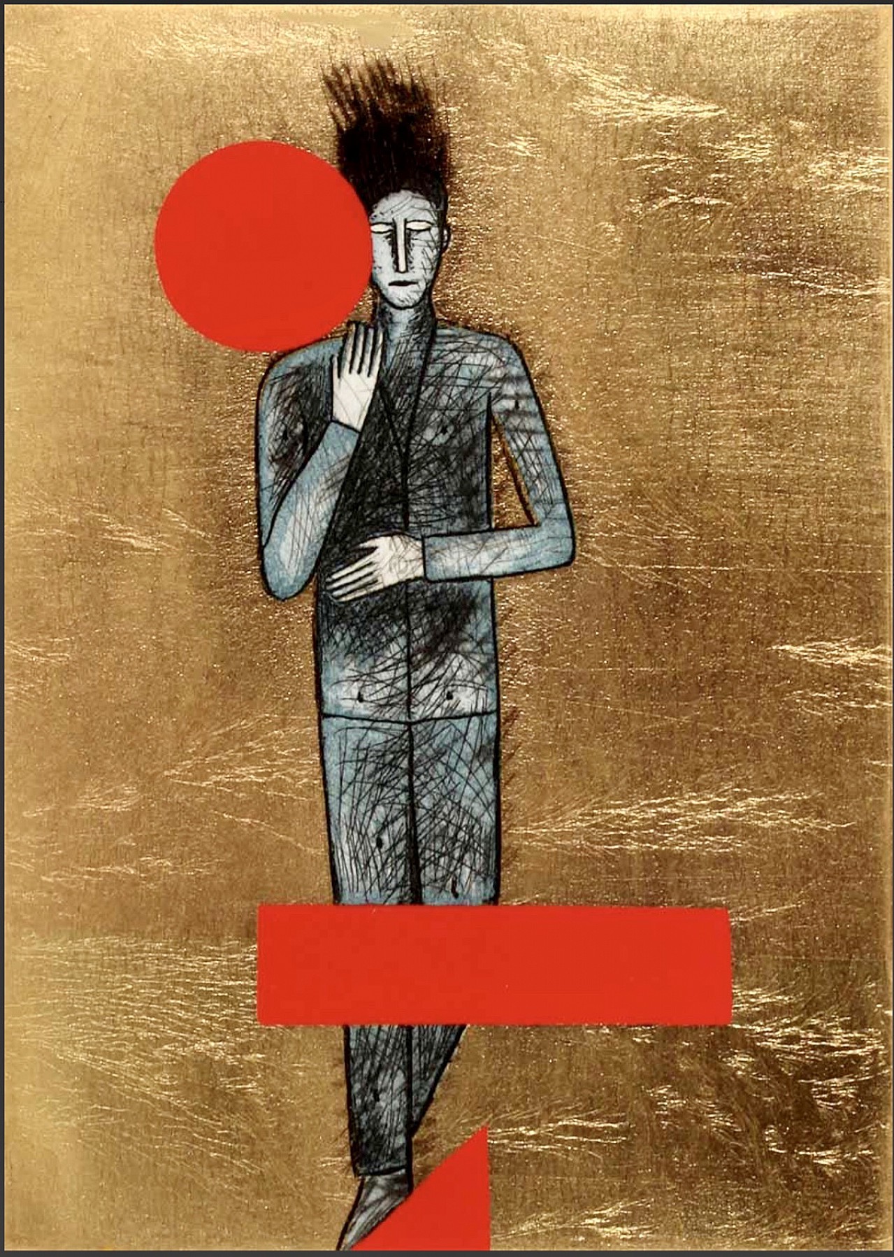 Sans Titre by Mimmo Paladino, 2001