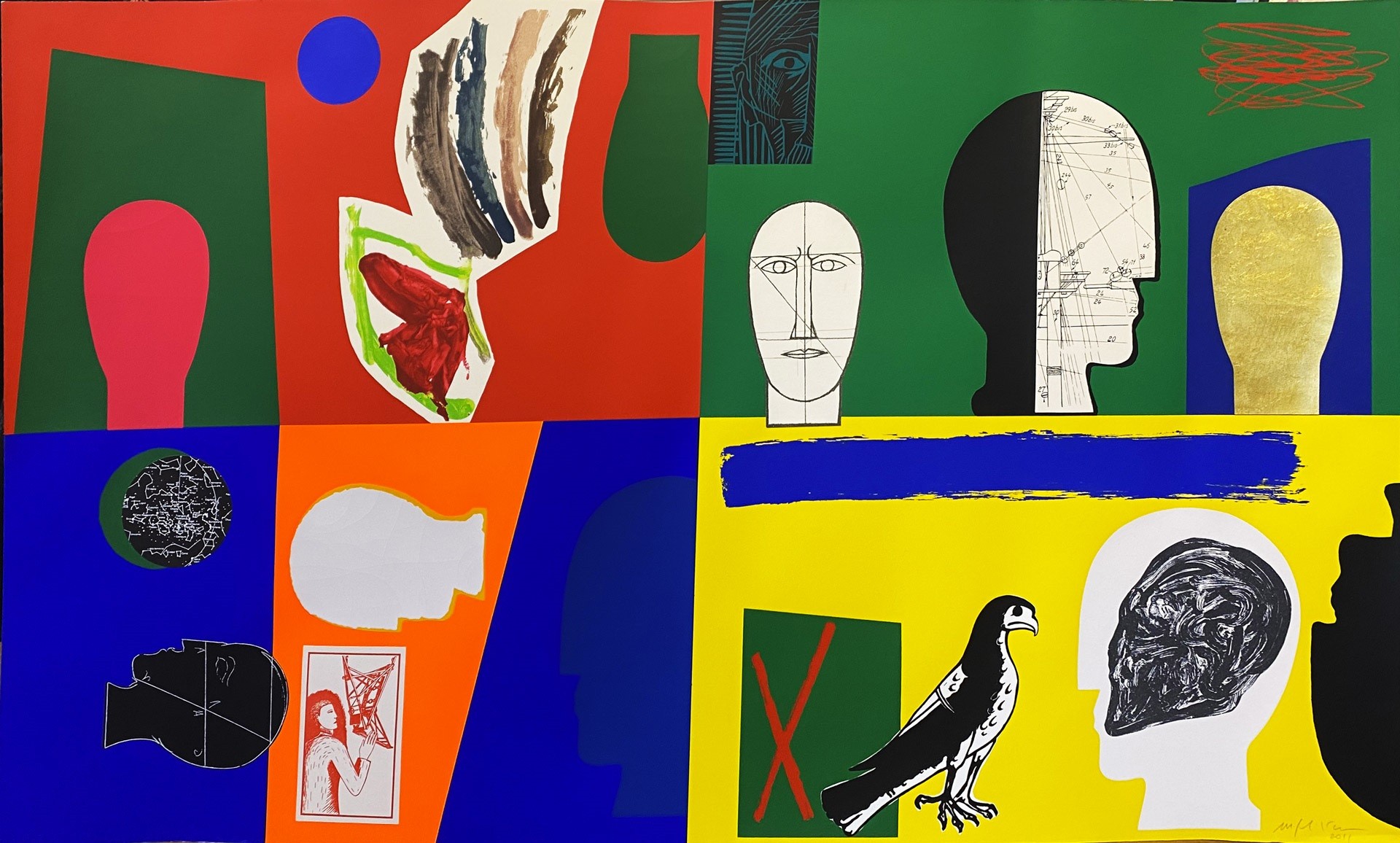 Stupor Mundi by Mimmo Paladino, 2011