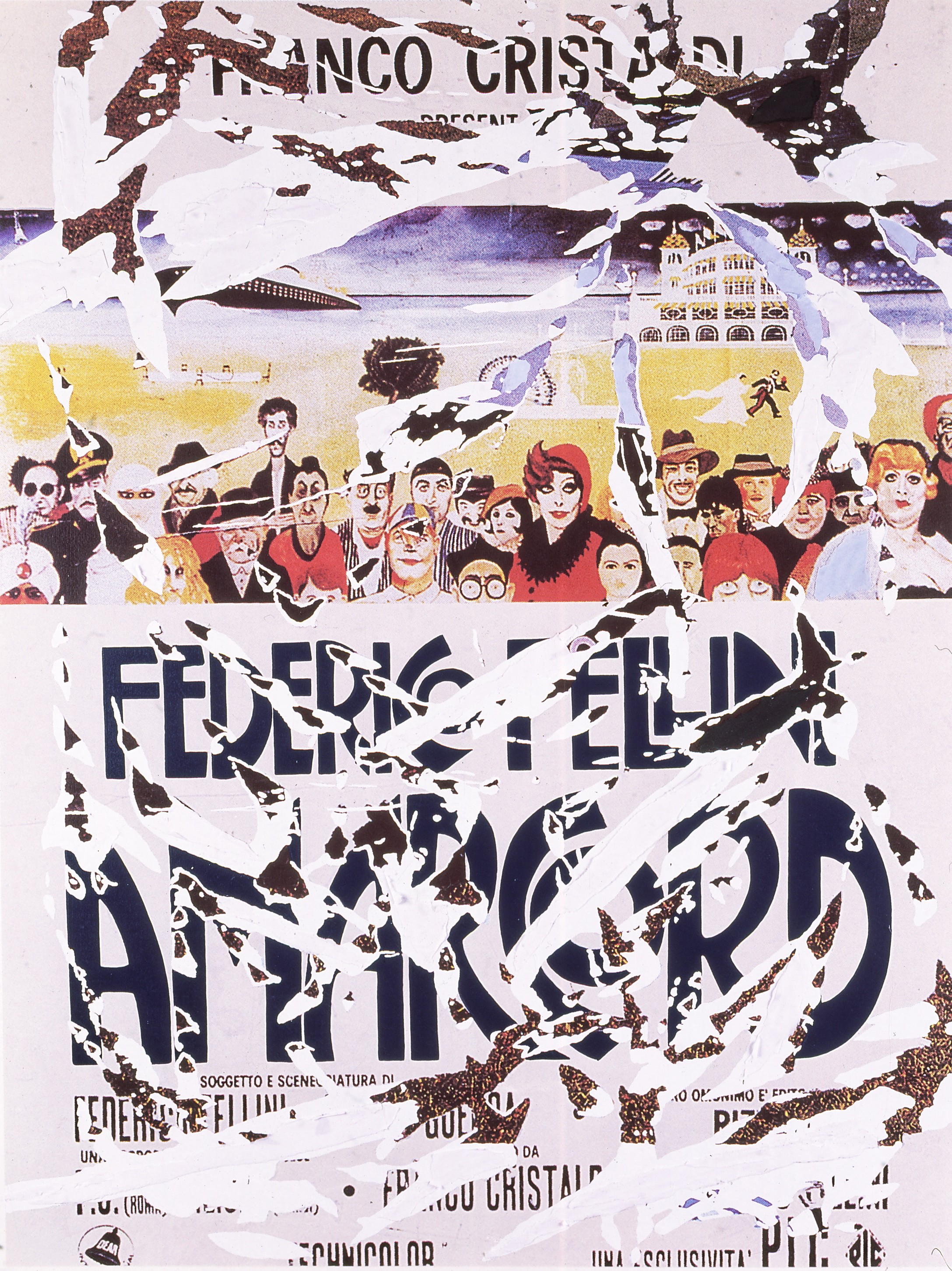 Amarcord by Mimmo Rotella, 1998