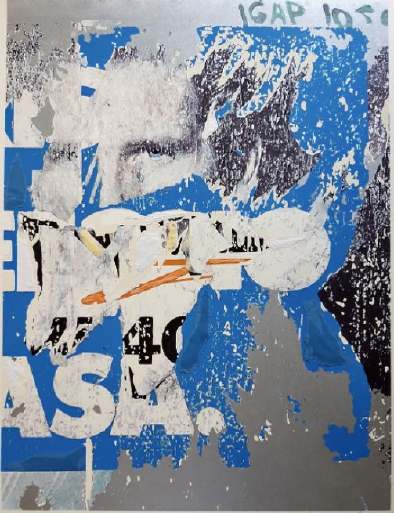 Asa by Mimmo Rotella, 1998
