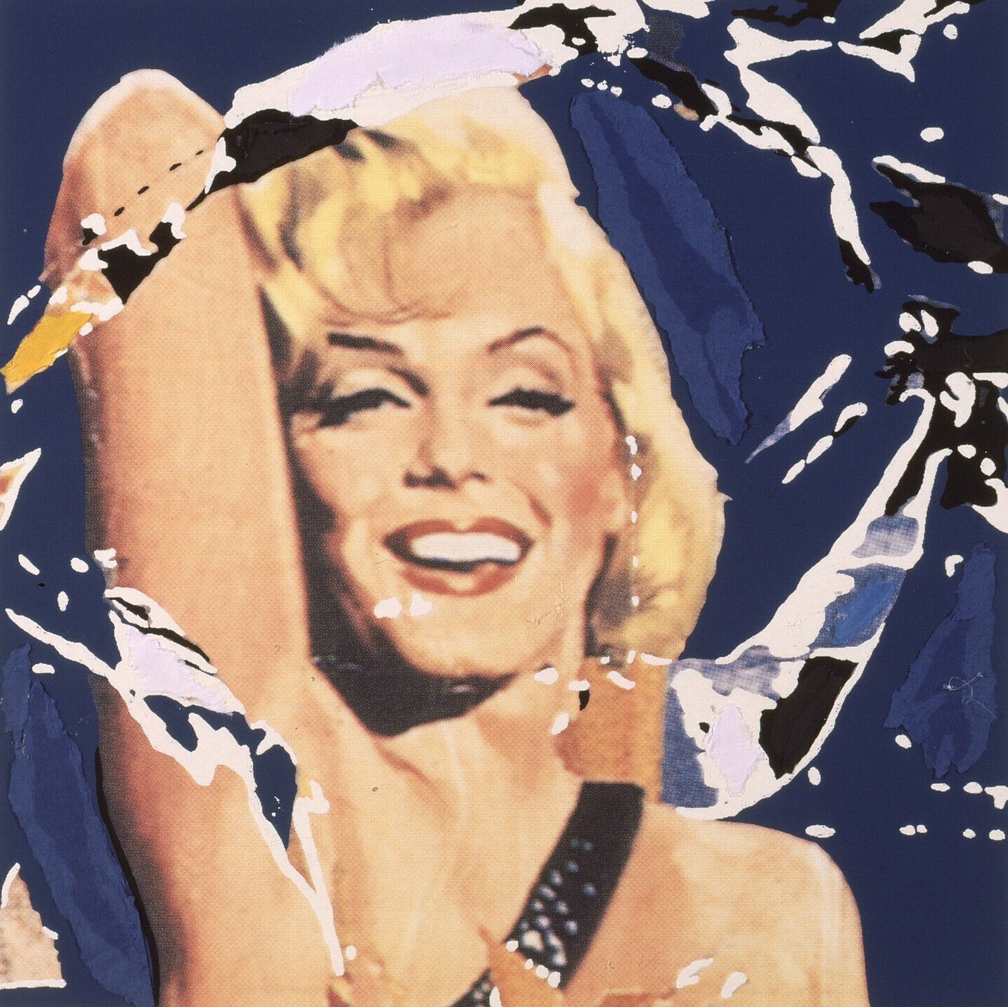 Marilyn, i volti (B) by Mimmo Rotella, 1998
