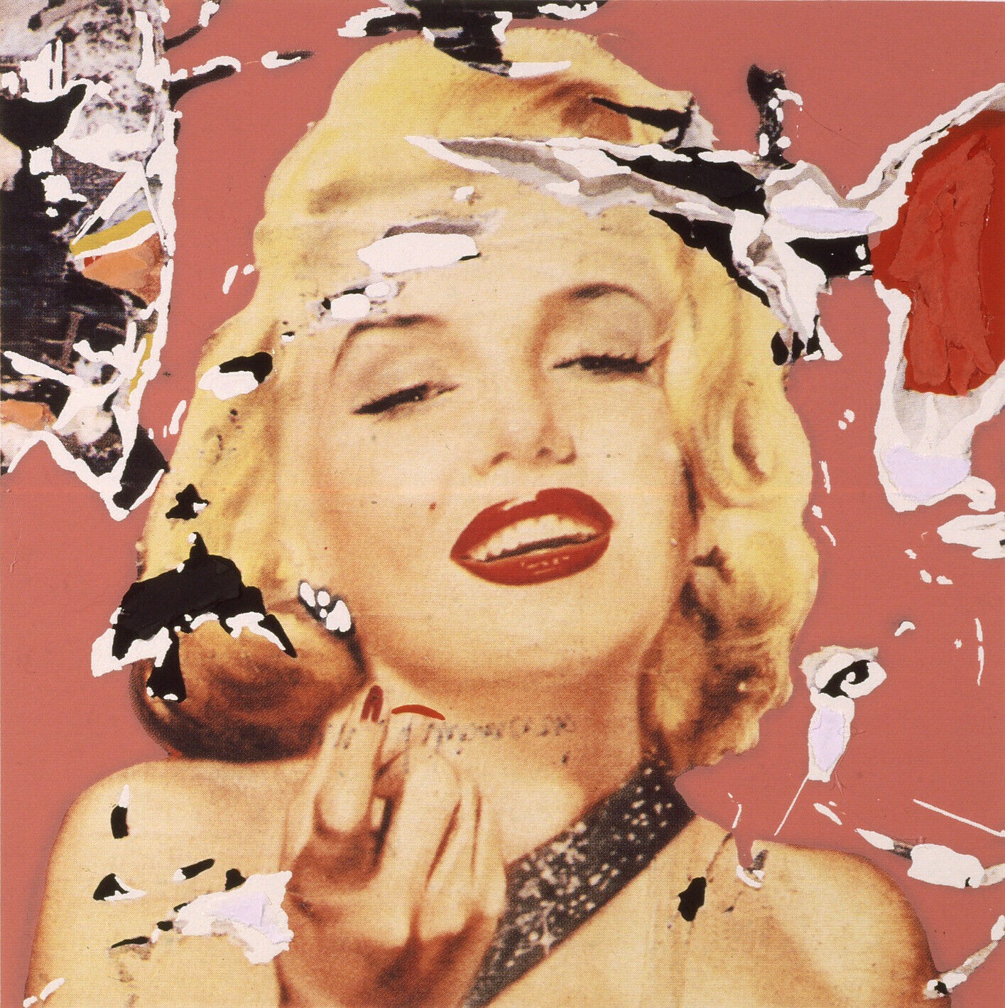 Marilyn, i Volti (I) by Mimmo Rotella, 1998