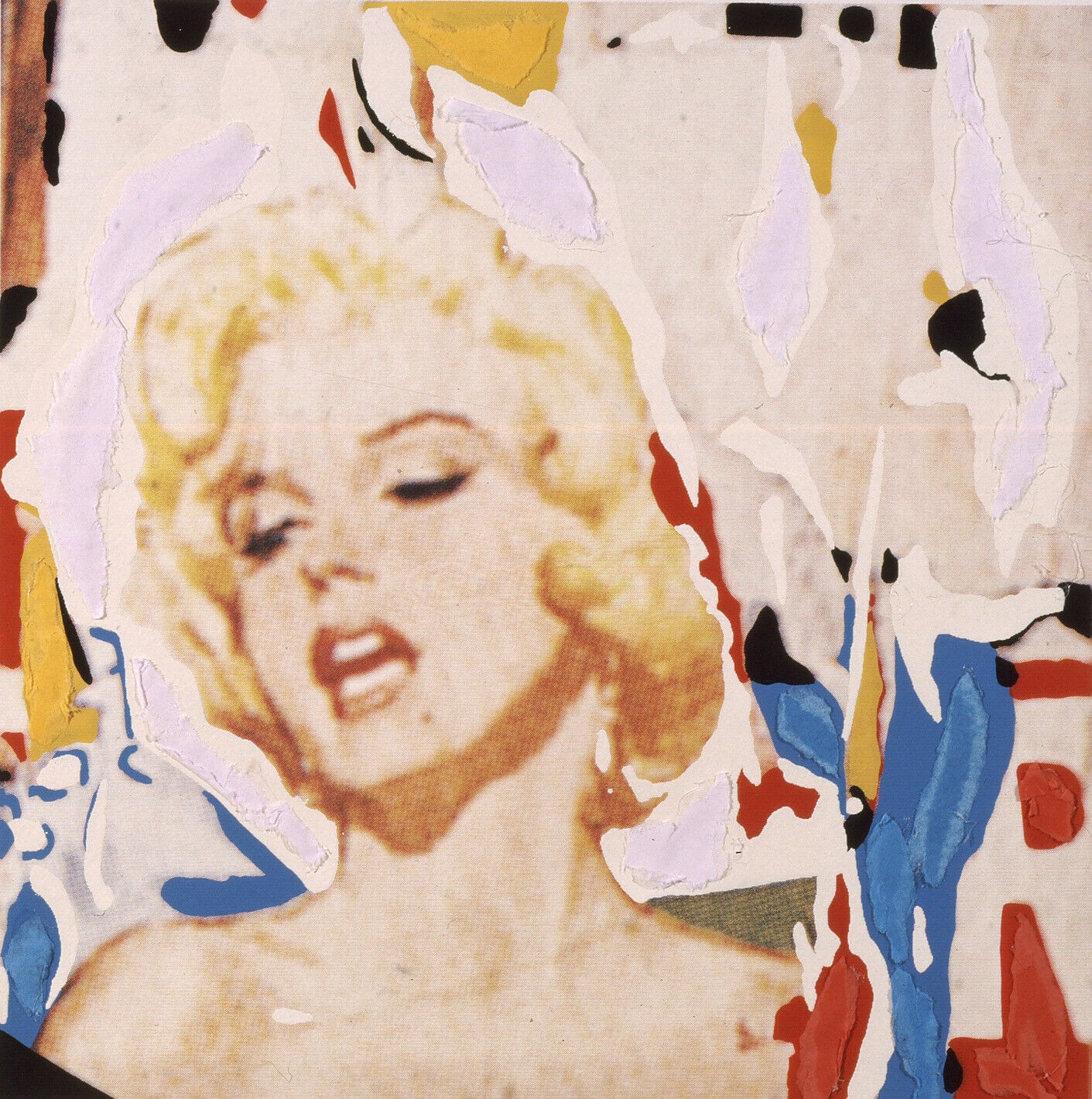 Marilyn, i Volti (G) by Mimmo Rotella, 1998