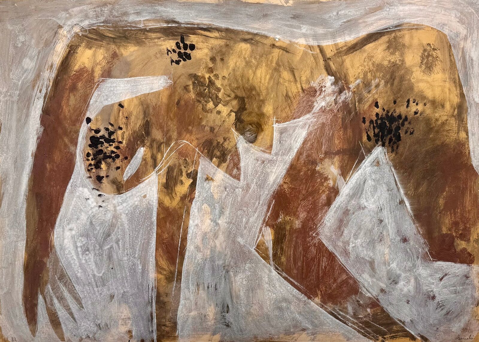 Venus bruta by Miquel Barceló, 1982