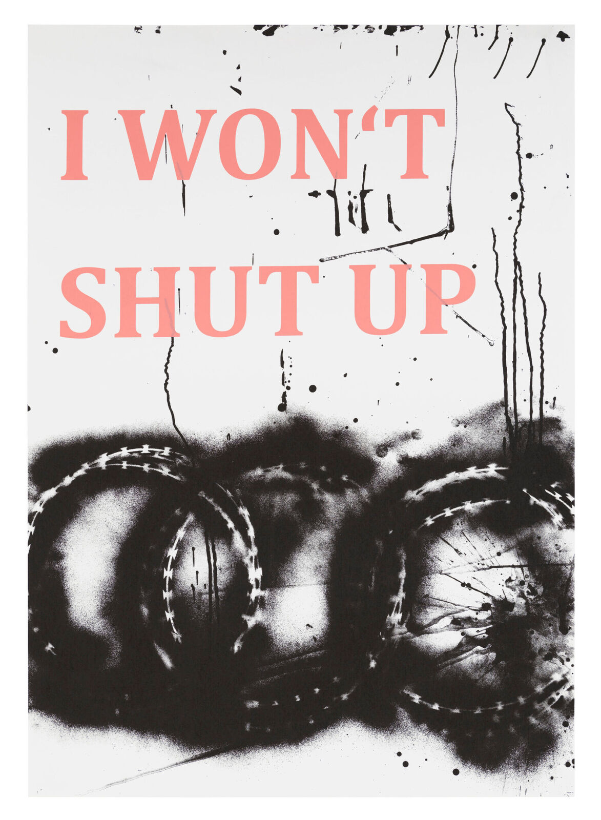 I Won't by Monica Bonvicini, 2021