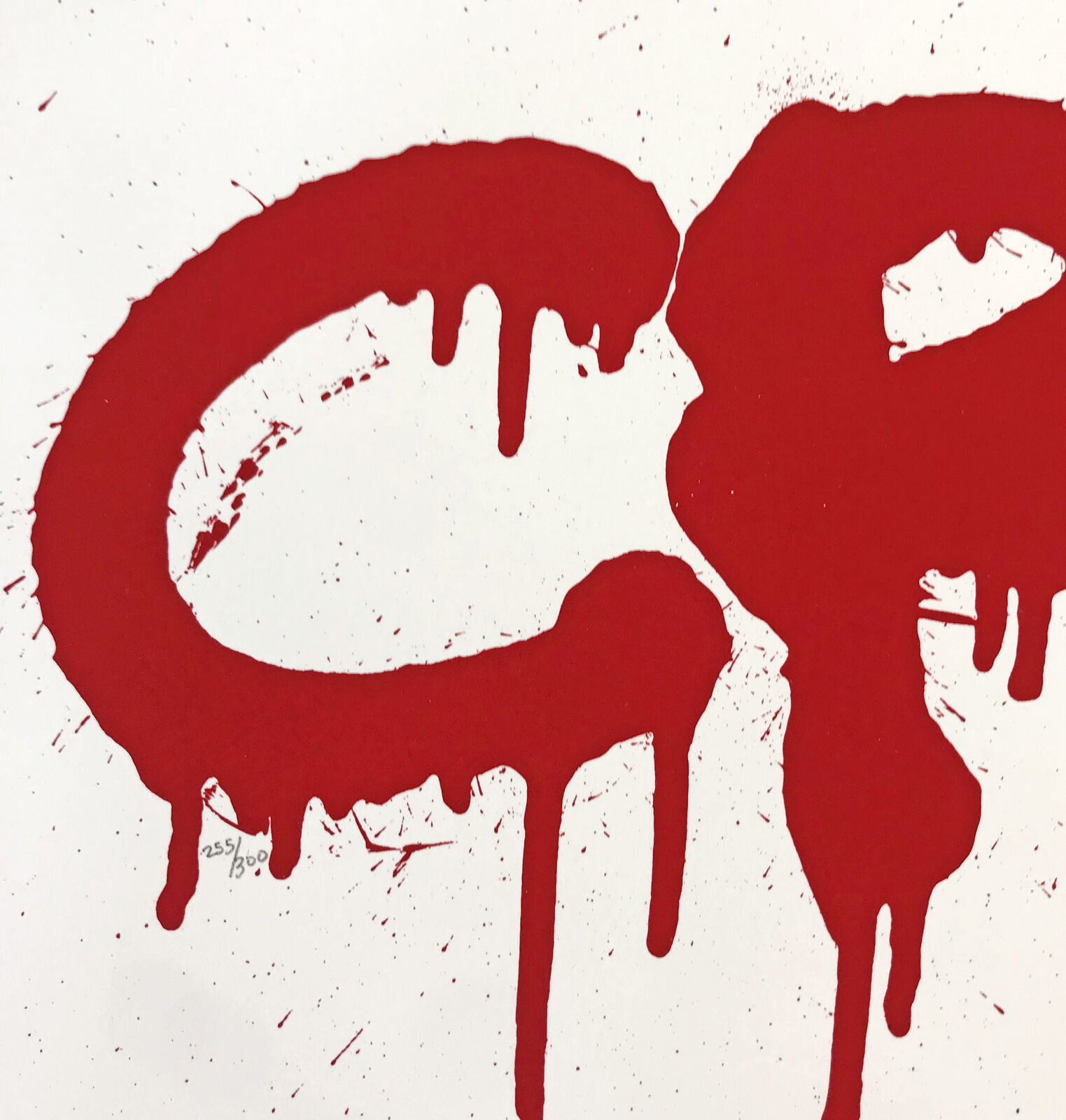 Artwork by Mr. Brainwash, ART IS NOT A CRIME, Made of Screen Print 