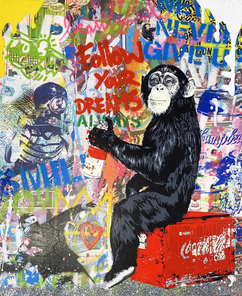 Everyday Life by Mr. Brainwash, 2020