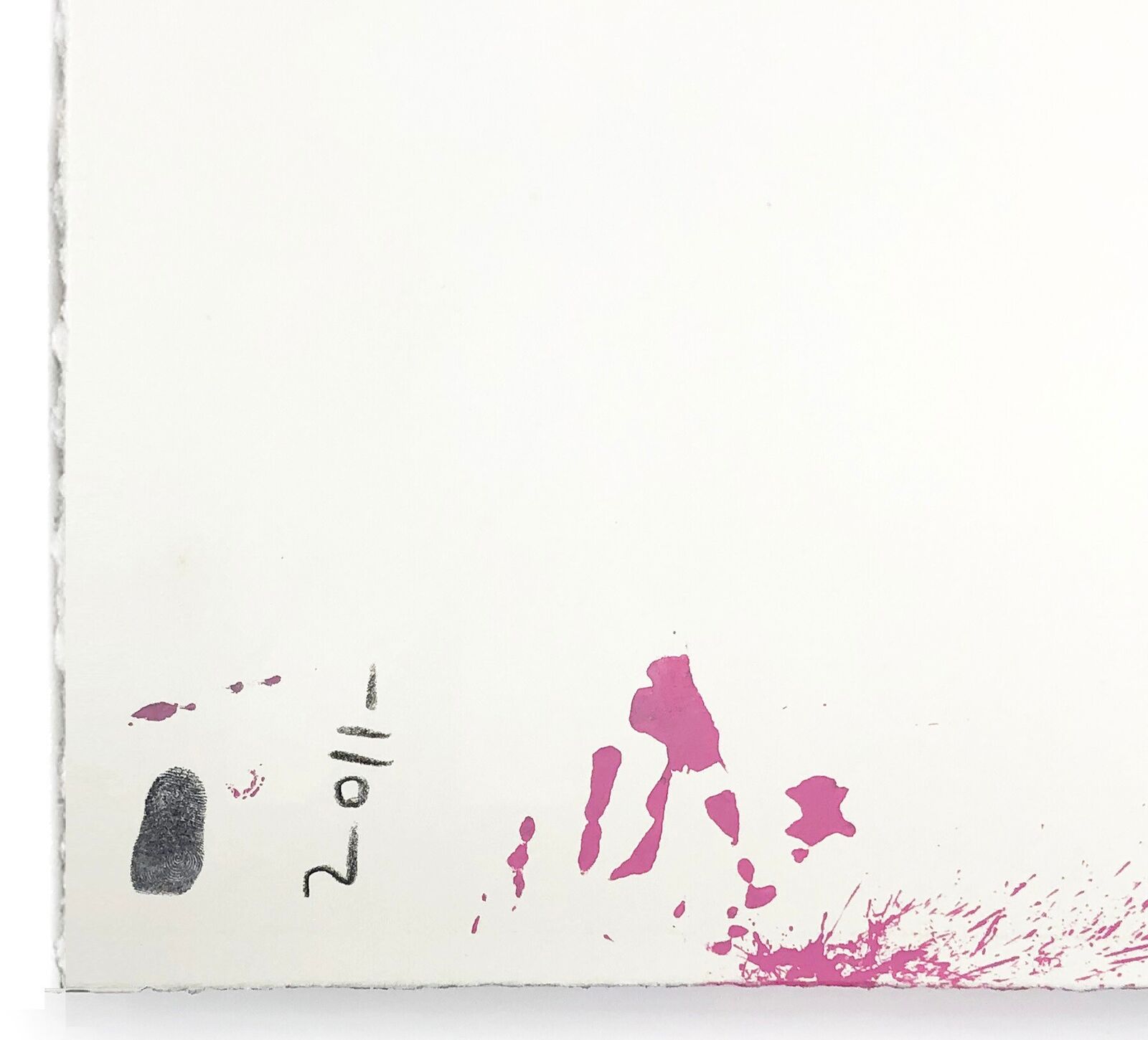 Artwork by Mr. Brainwash, Keep Creating - Pink (framed hand finished screen print), Made of Hand Finished Screen Print 