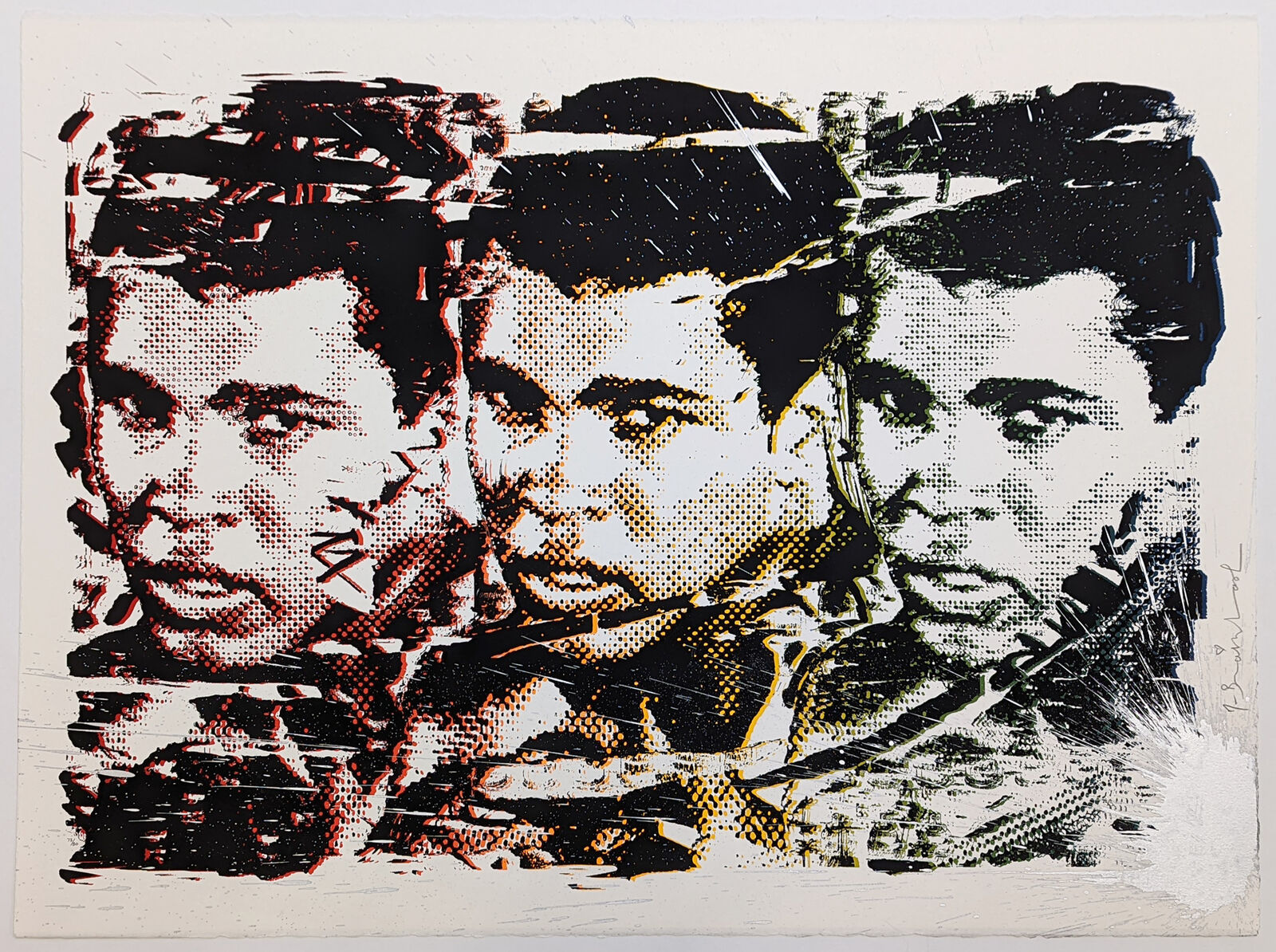 Artwork by Mr. Brainwash, LEGEND FOREVER (MUHAMMAD ALI), Made of Screen Print 