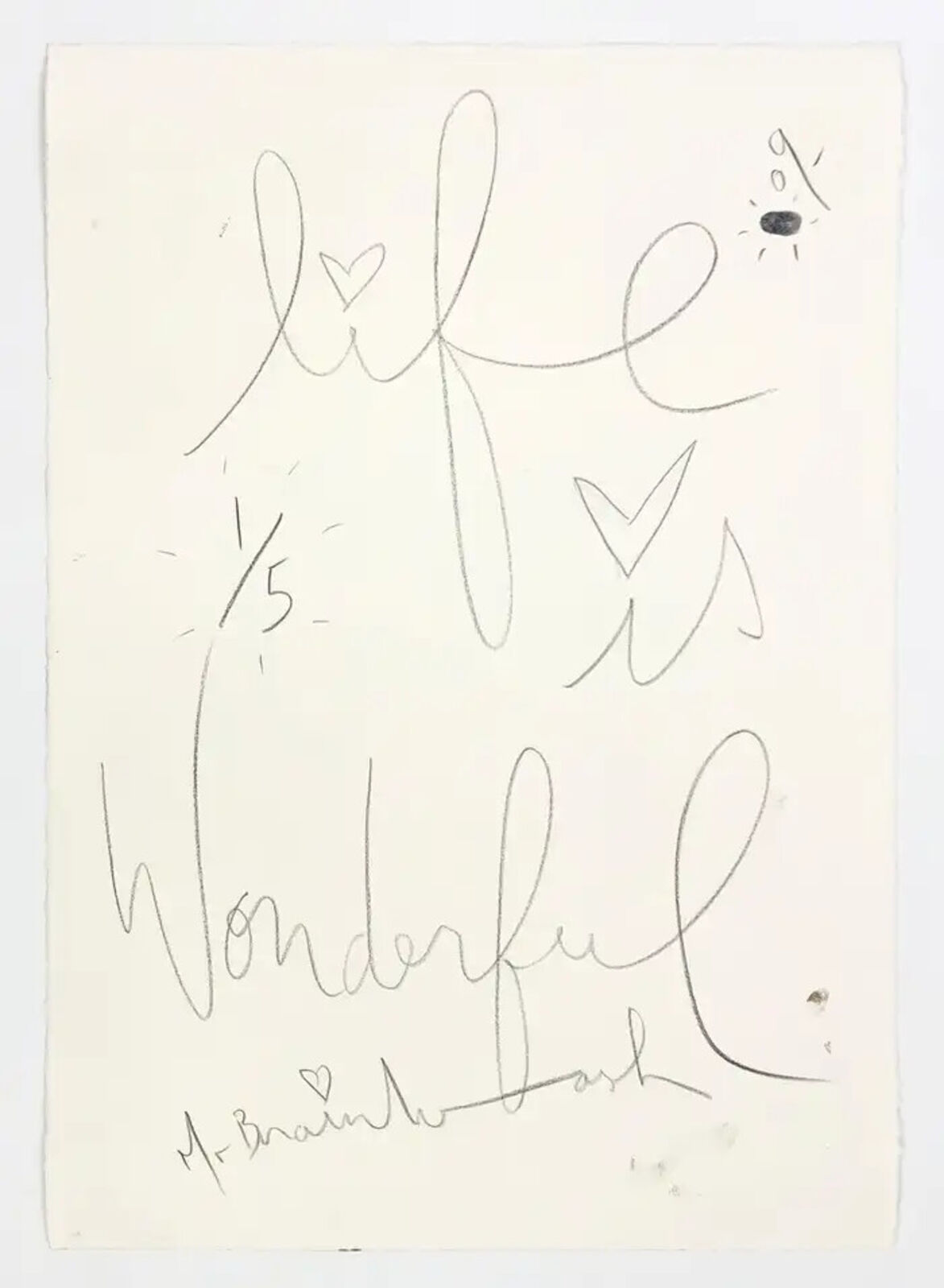 Artwork by Mr. Brainwash, THE WALL GOLD (KEITH HARING), Made of Screen Print 