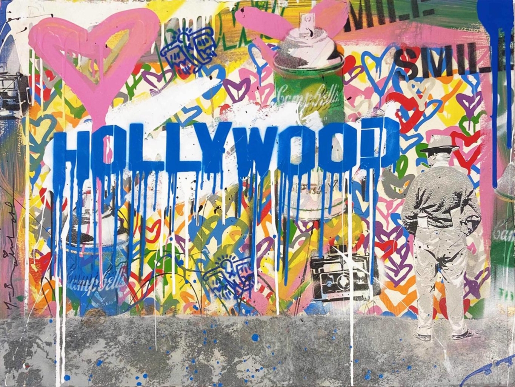 Hollywood by Mr. Brainwash, 2019