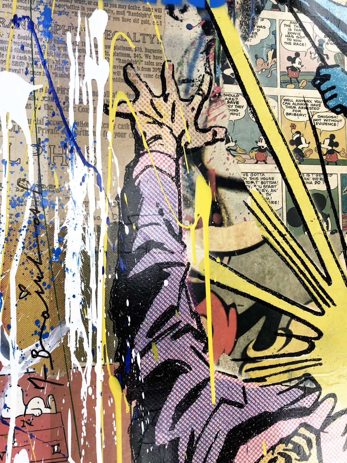 Mr. Brainwash | Bat Wockk (Batman) (2019) | MutualArt