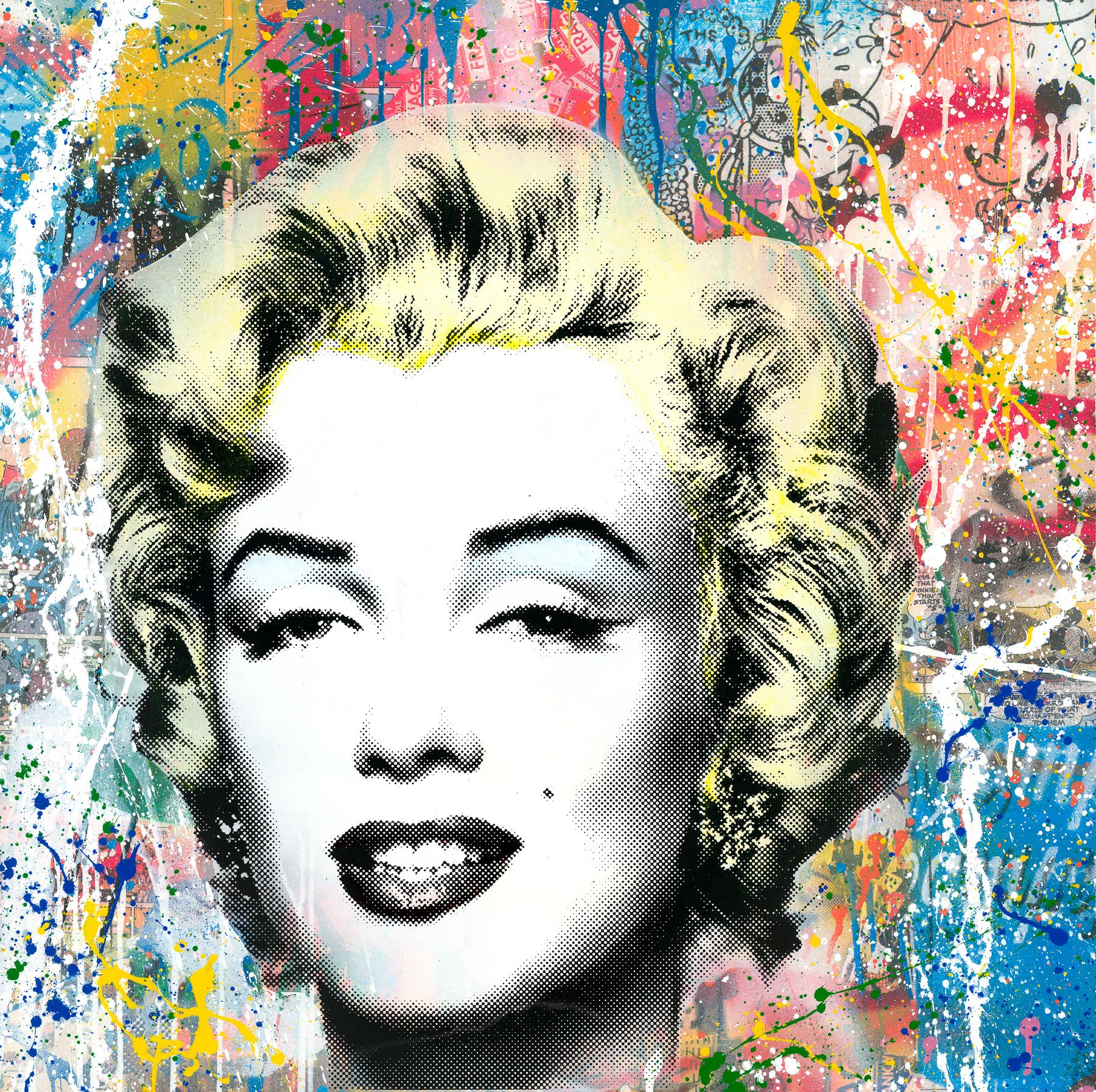 Marilyn Monroe by Mr. Brainwash, 2017