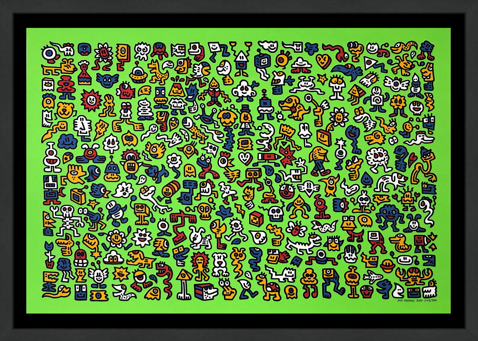 Mr. Doodle | 1,794 Artworks at Auction | MutualArt