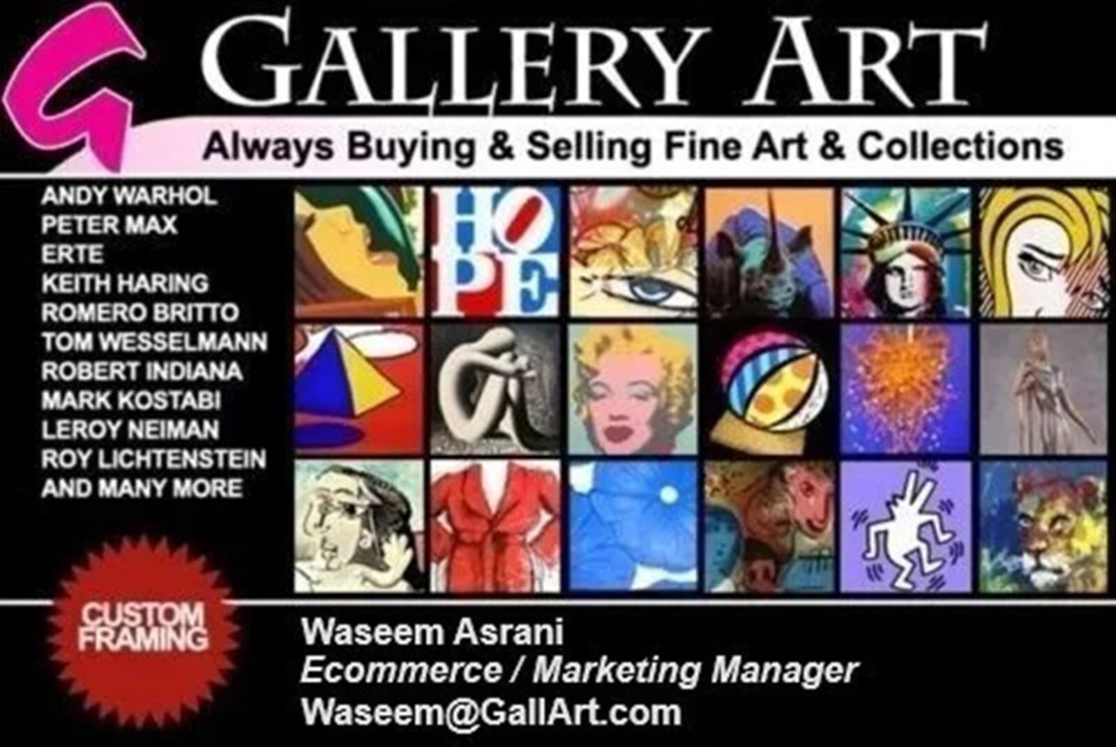 Artwork by Mr., Don't Go Anywhere (framed hand signed lithograph), Made of Offset Lithograph 