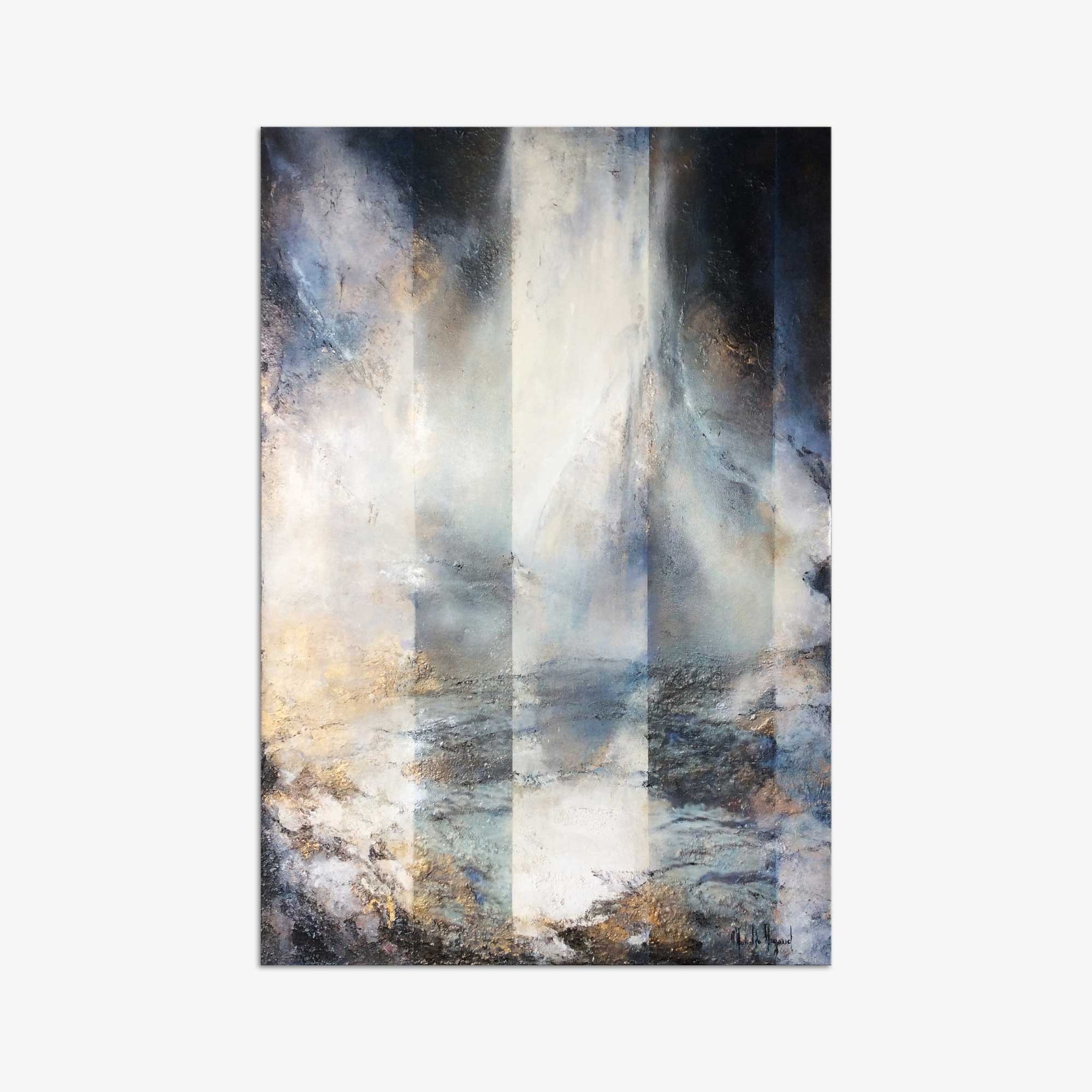Fluctus Lumen Métamorphose III by Murielle  Argoud, 2016
