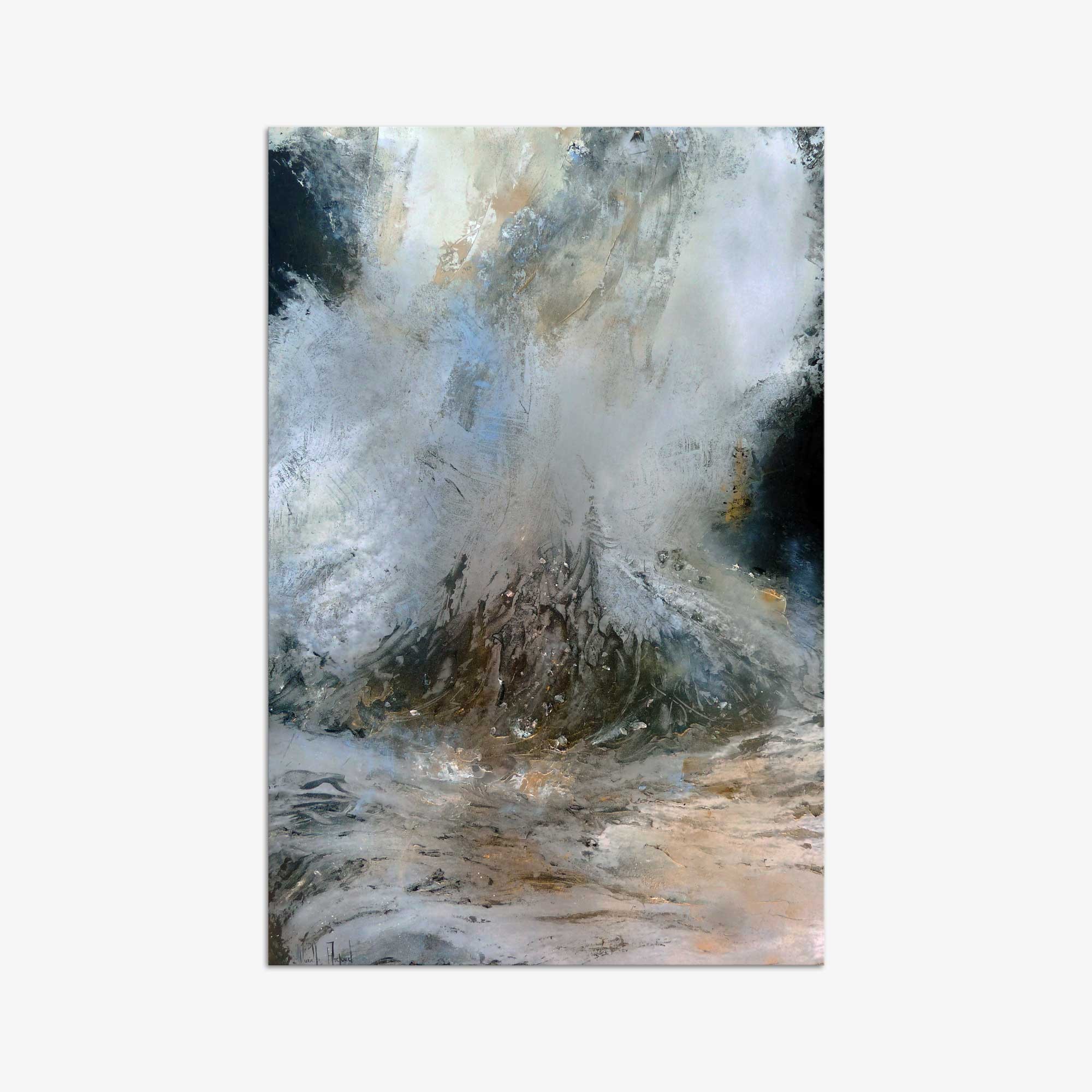 The Human Soul is Like Water... Goethe by Murielle  Argoud, 2013