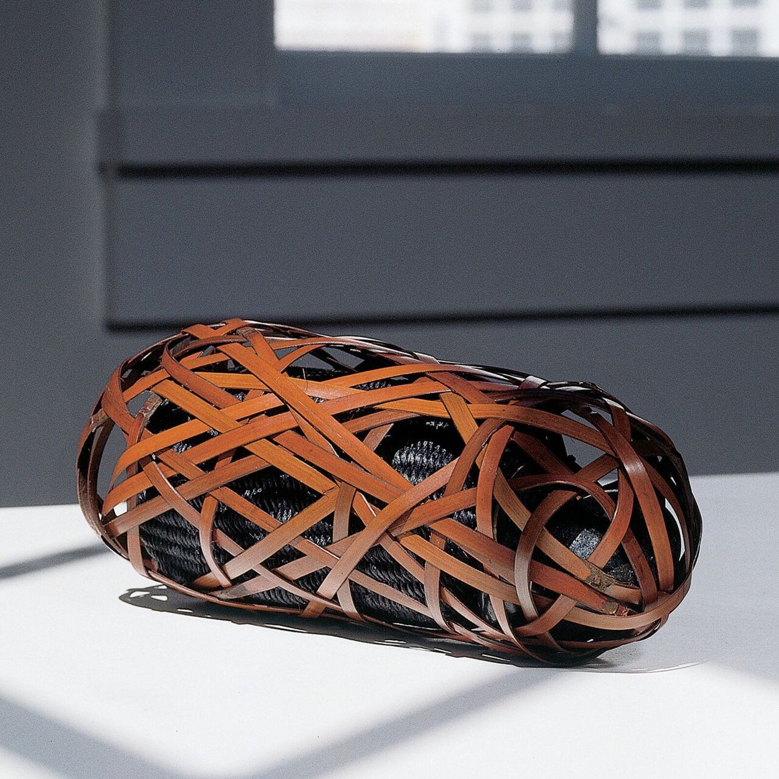 Asian roots: Jakago-Snake Basket II by Nancy Moore Bess, 2001