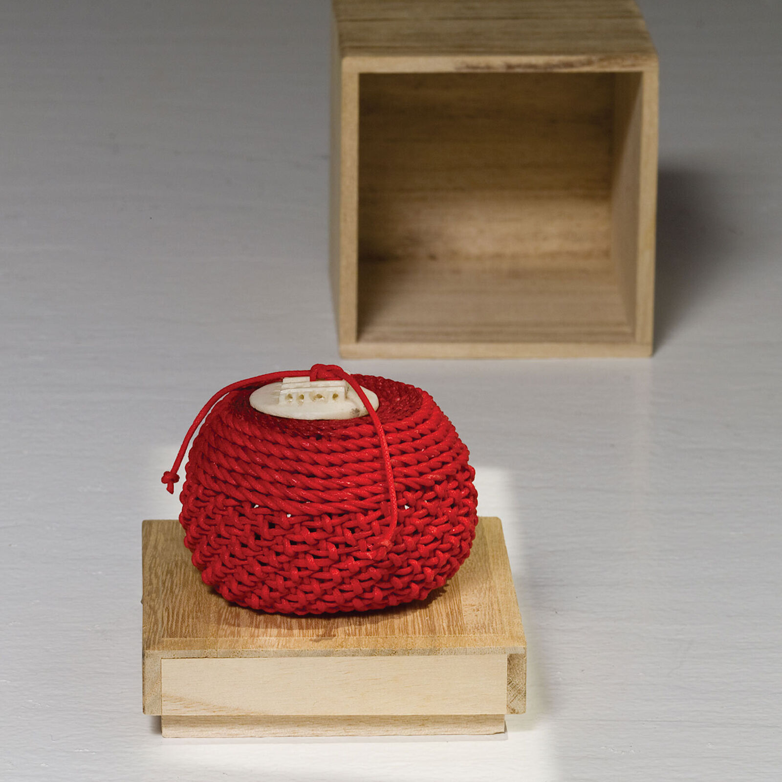 Red Tea Jar in a Box