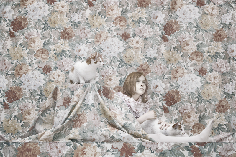 Girl with Cats (Ed. 4/5) by Natalia Wiernik, 2012