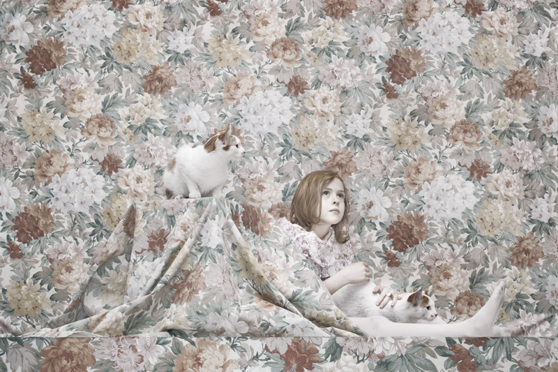 Girl with Cats (Ed. 4/5) by Natalia Wiernik, 2012